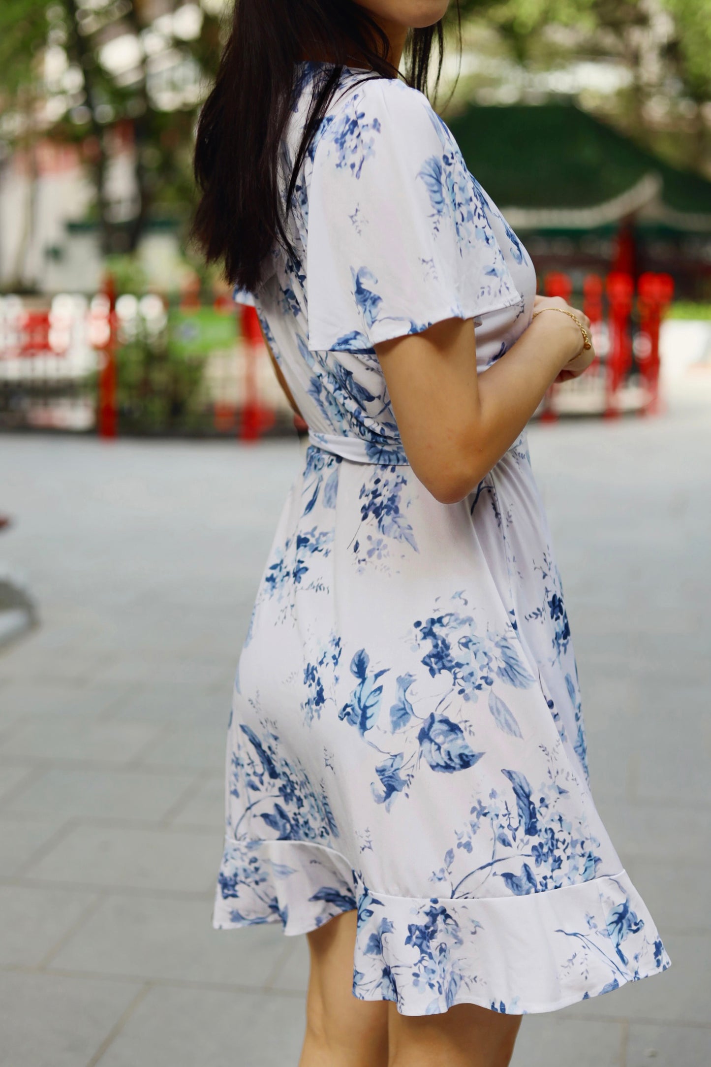 Santorini Wrap Dress