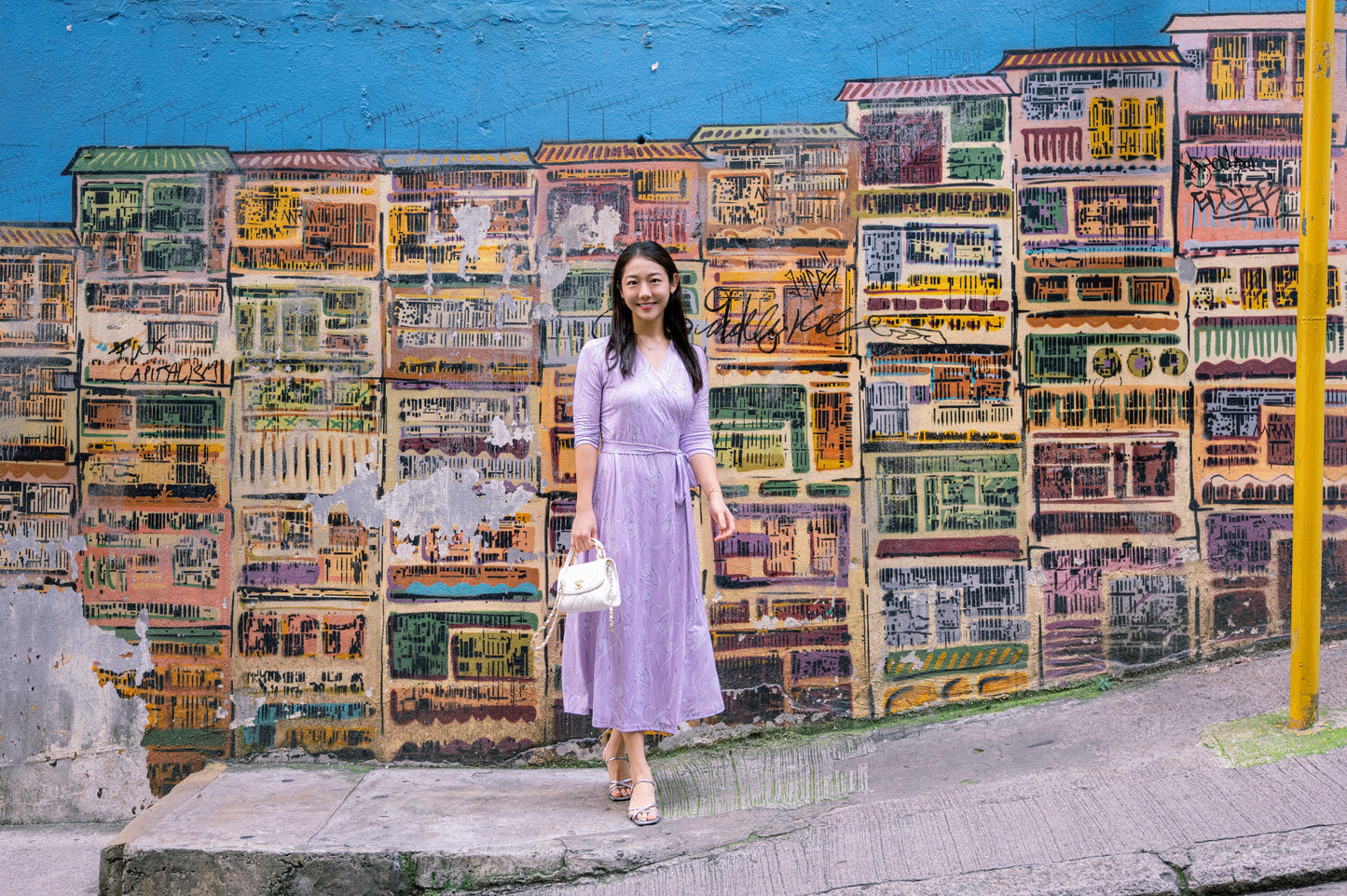 Lavender Sienna Wrap Dress (Made to Order)