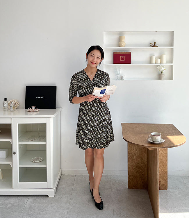 Brown Lauren Wrap Dress (Made to Order)