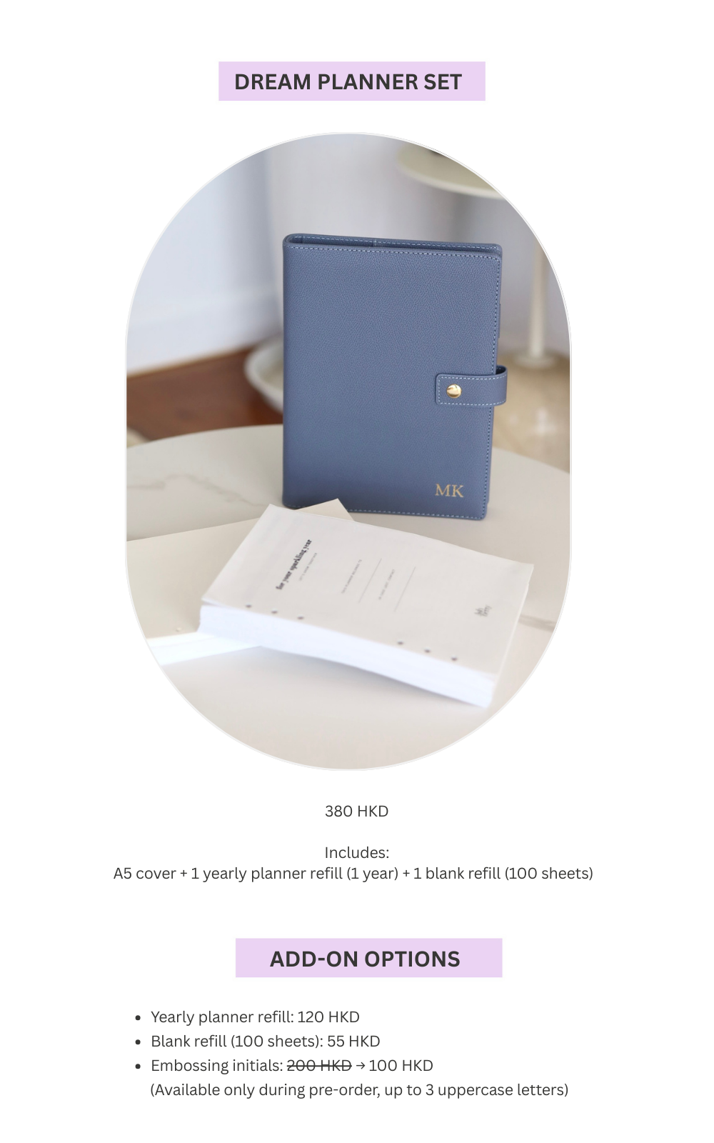 Ashberry Dream Planner Set