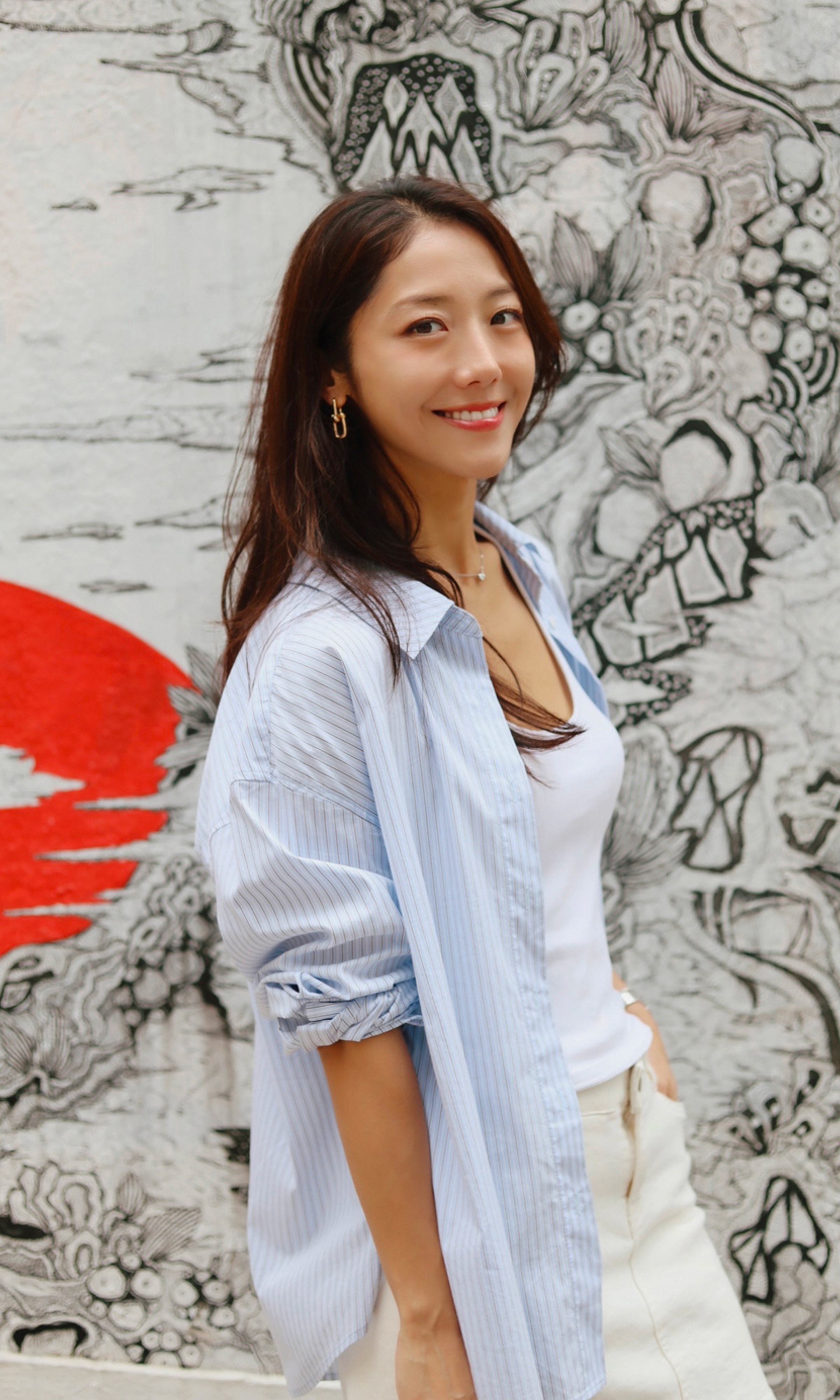 The Eugenia Striped Shirt