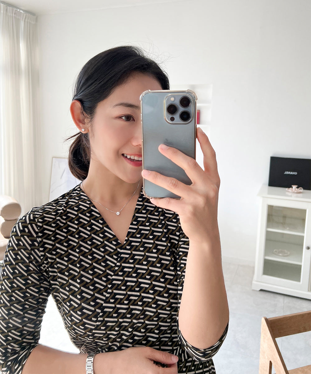 Brown Lauren Wrap Dress (Made to Order)