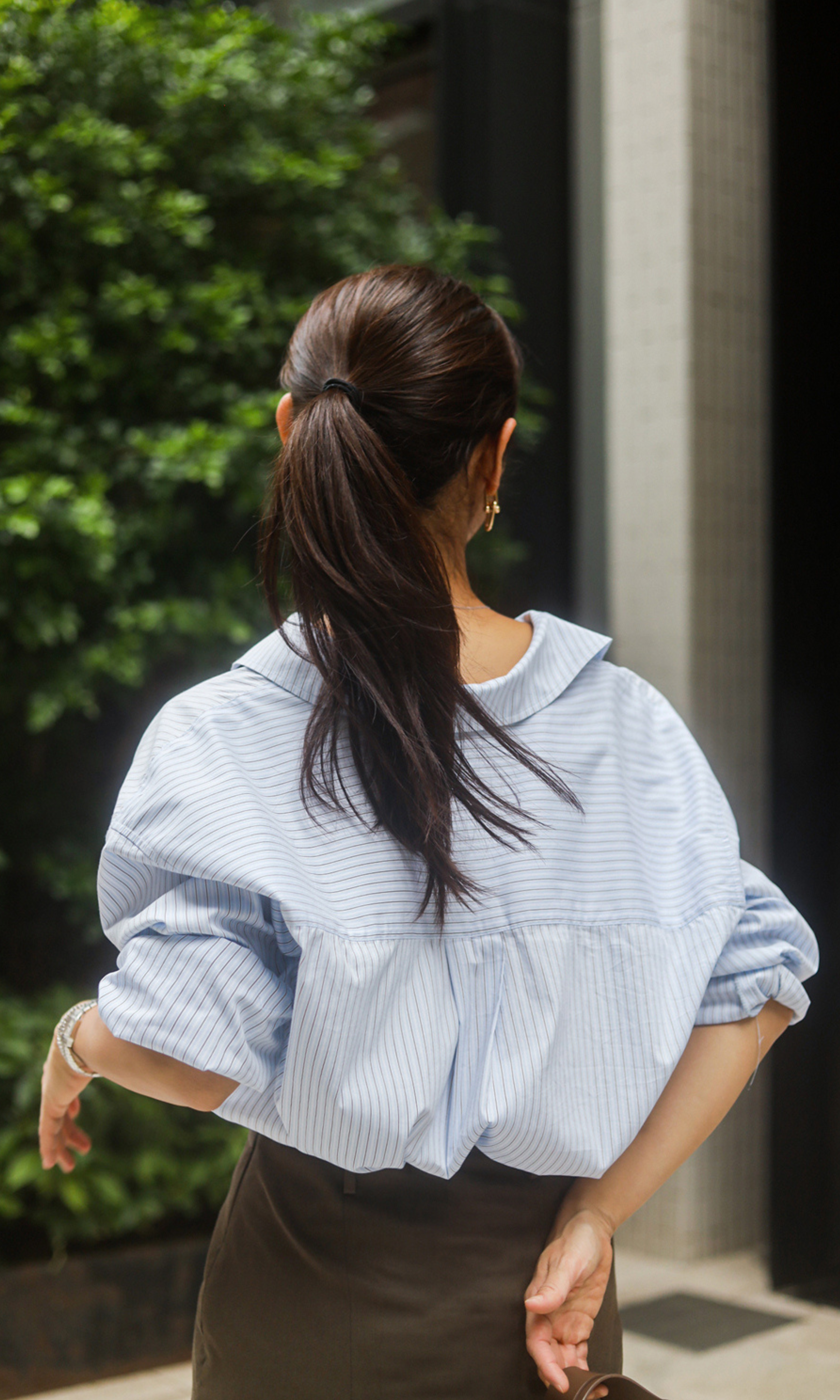 The Eugenia Striped Shirt