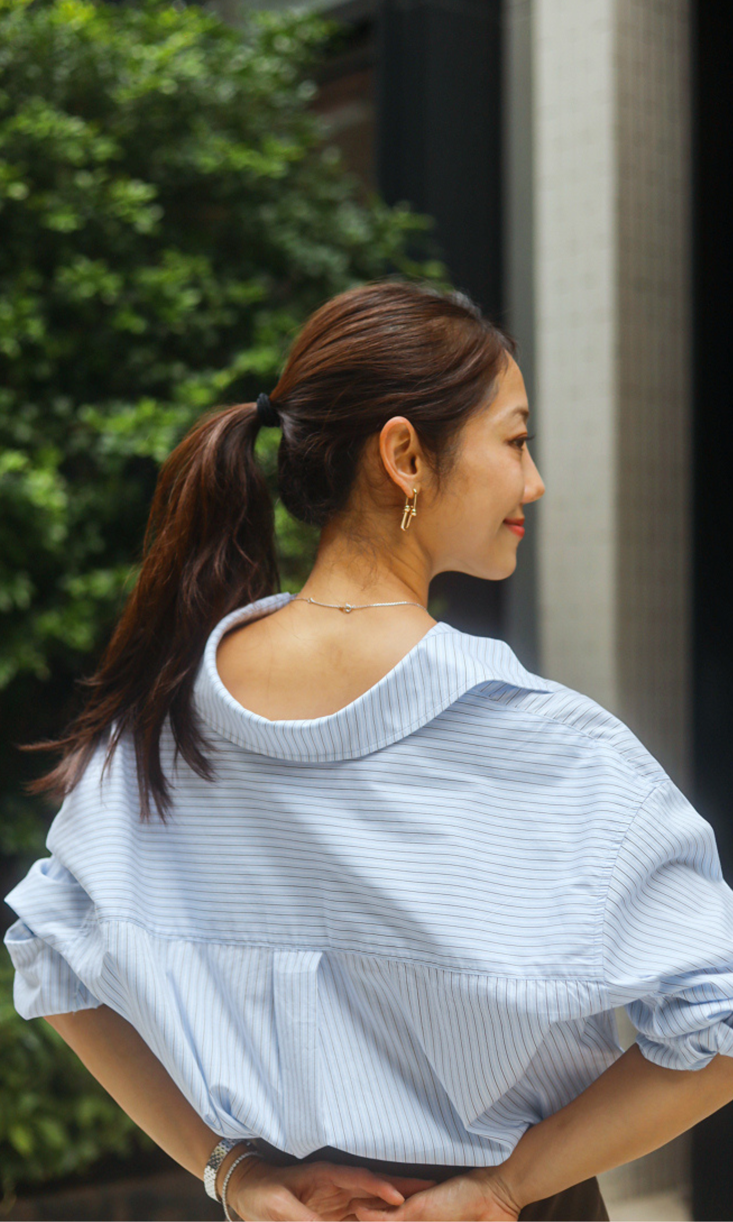 The Eugenia Striped Shirt