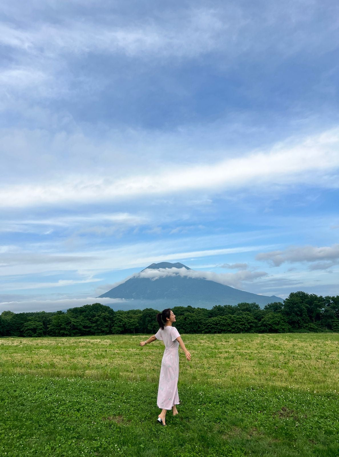 Pink Niseko Wrap Dress (Made to Order)