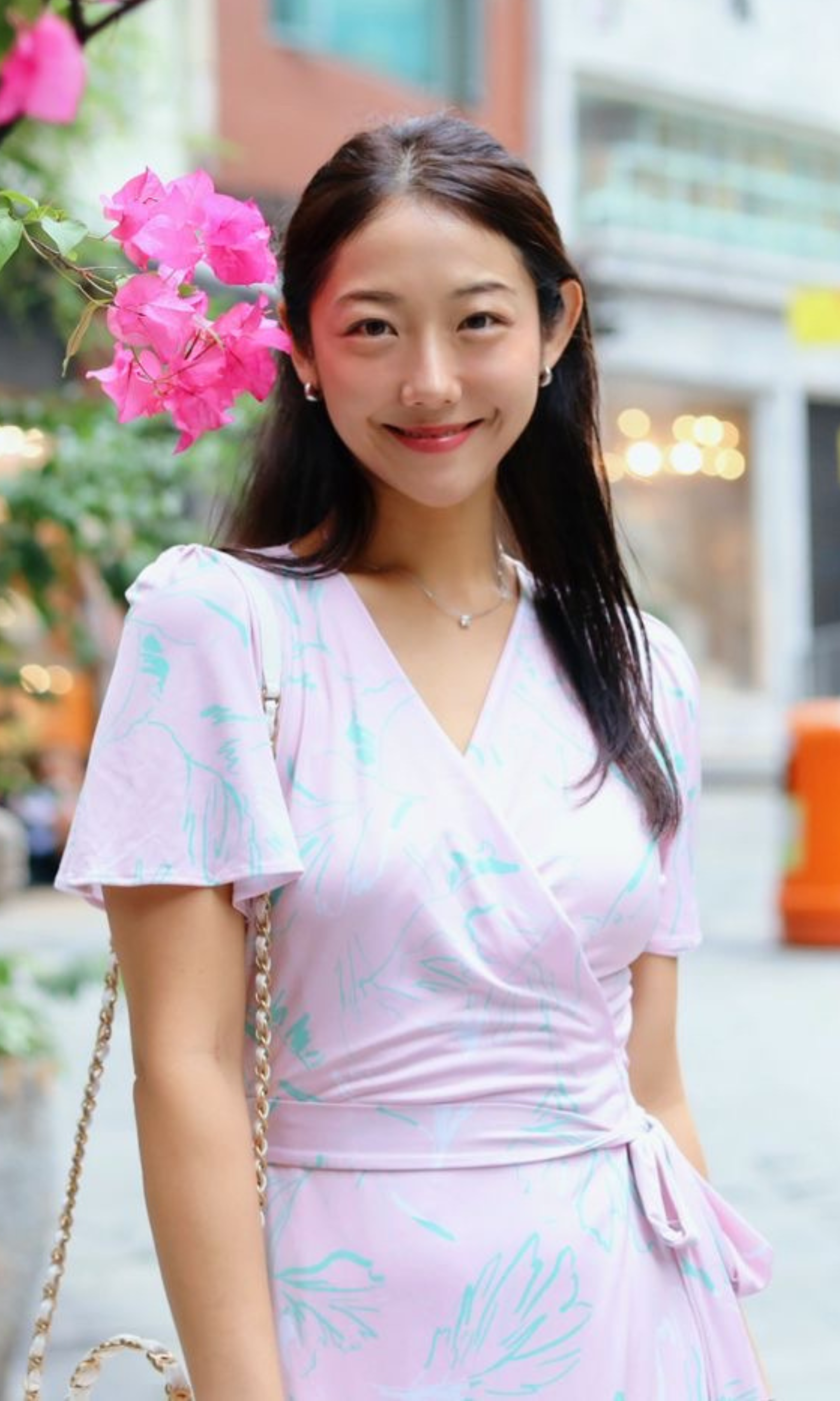 Pink Niseko Wrap Dress (Made to Order)