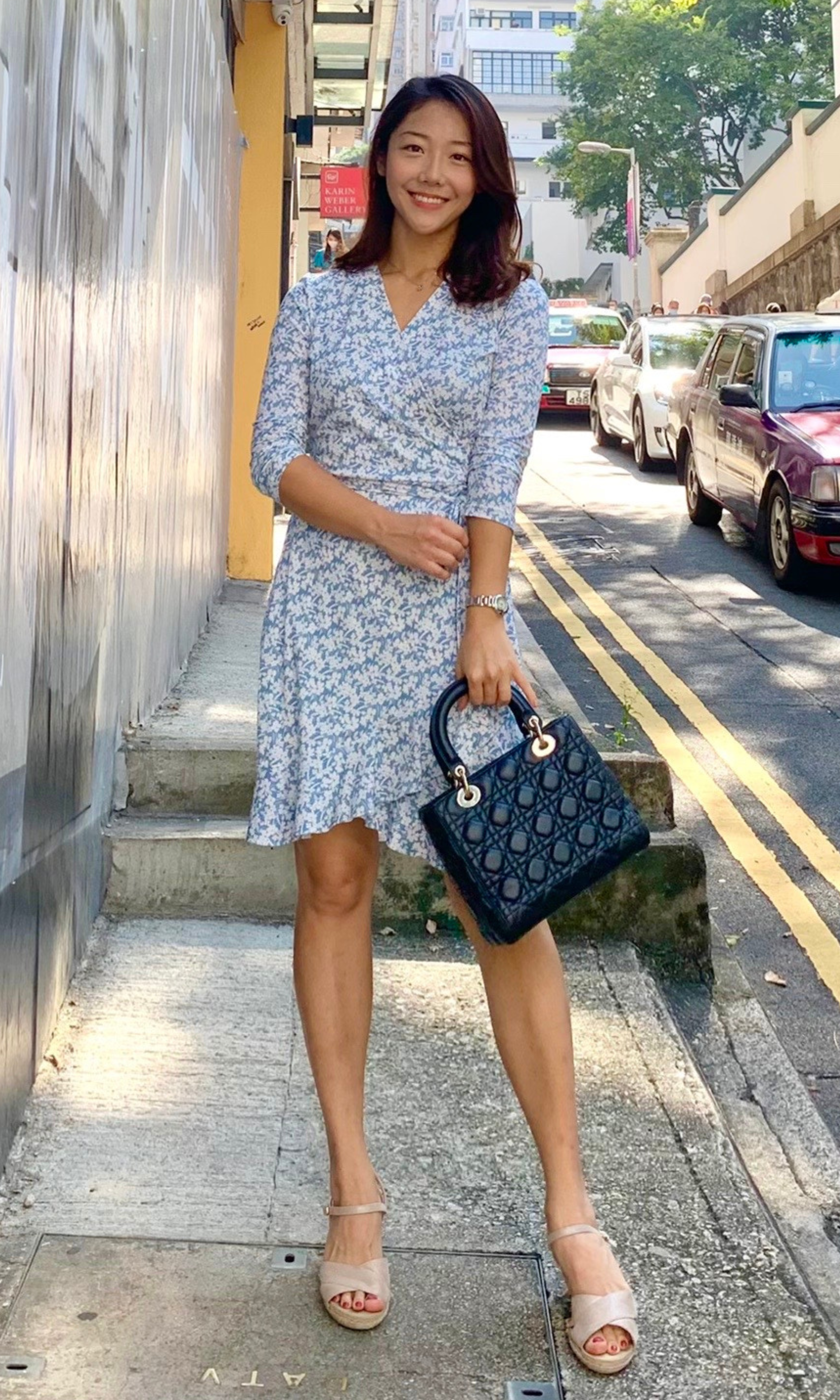 Fresh Ruffle Wrap Dress (Ready to Wear)
