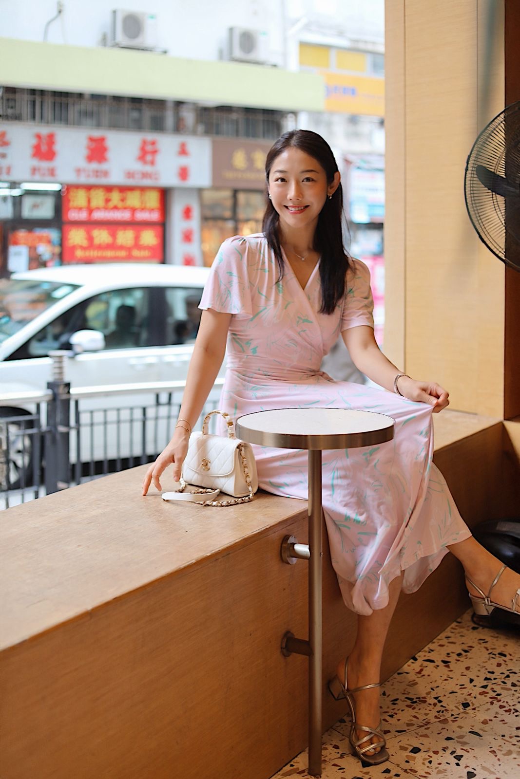 Pink Niseko Wrap Dress (Made to Order)