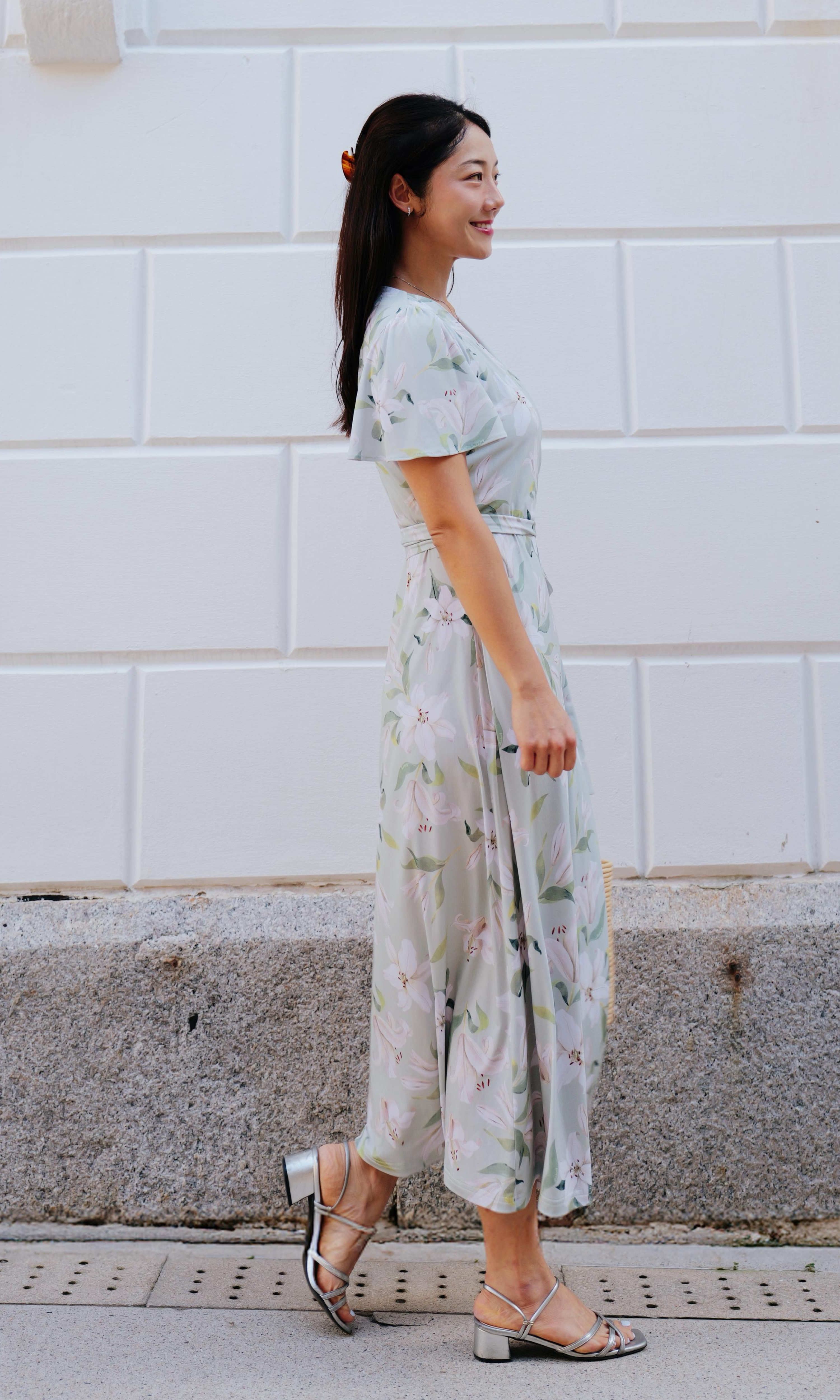 Lilya Wrap Dress (Made to Order)