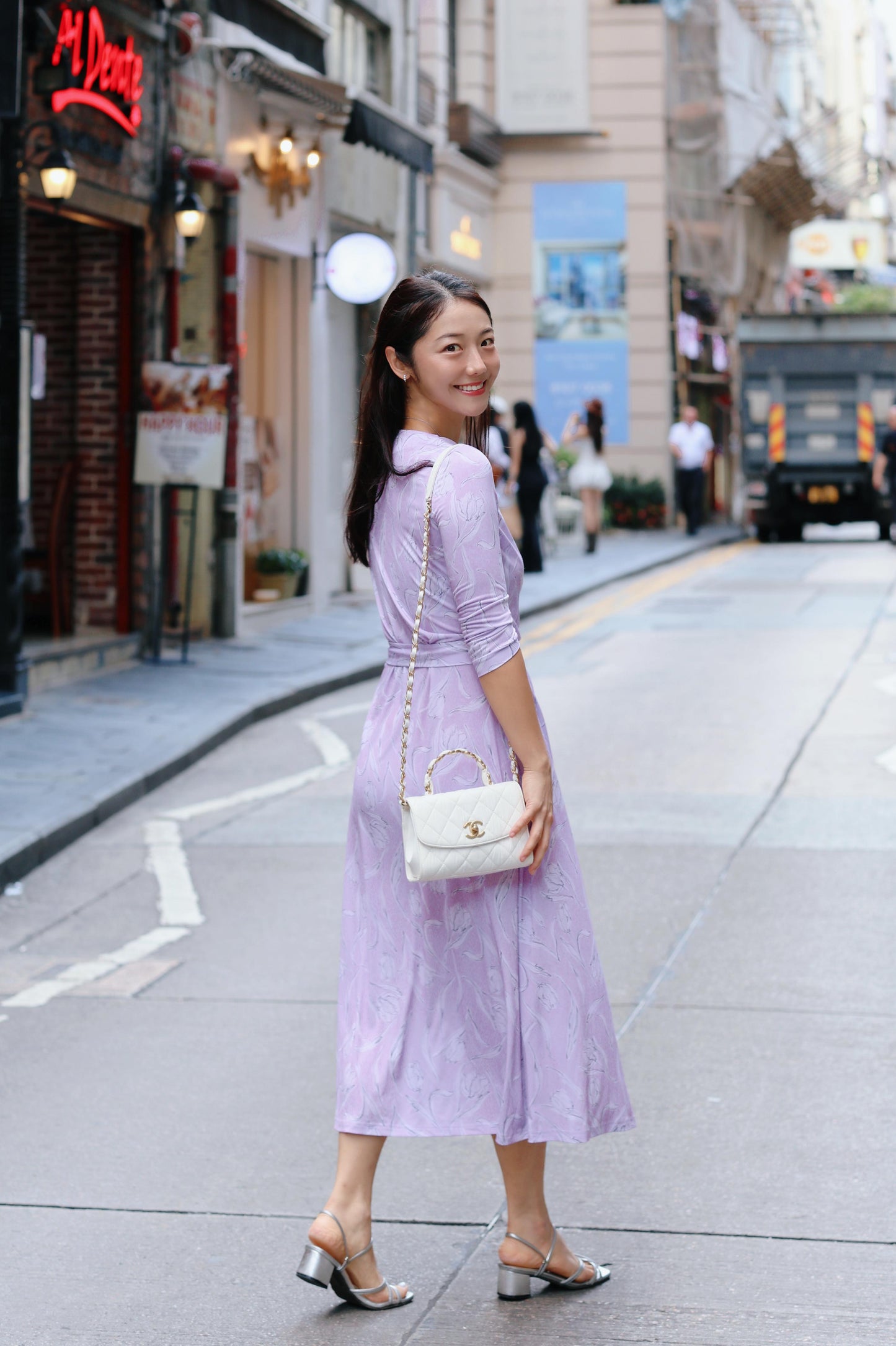Lavender Sienna Wrap Dress (Made to Order)