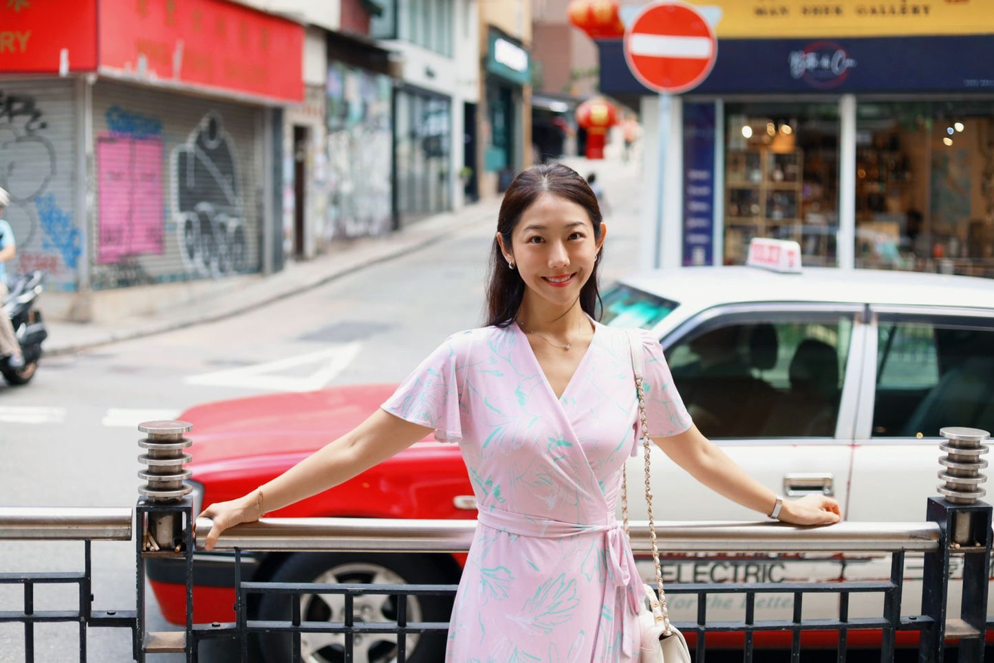 Pink Niseko Wrap Dress (Made to Order)