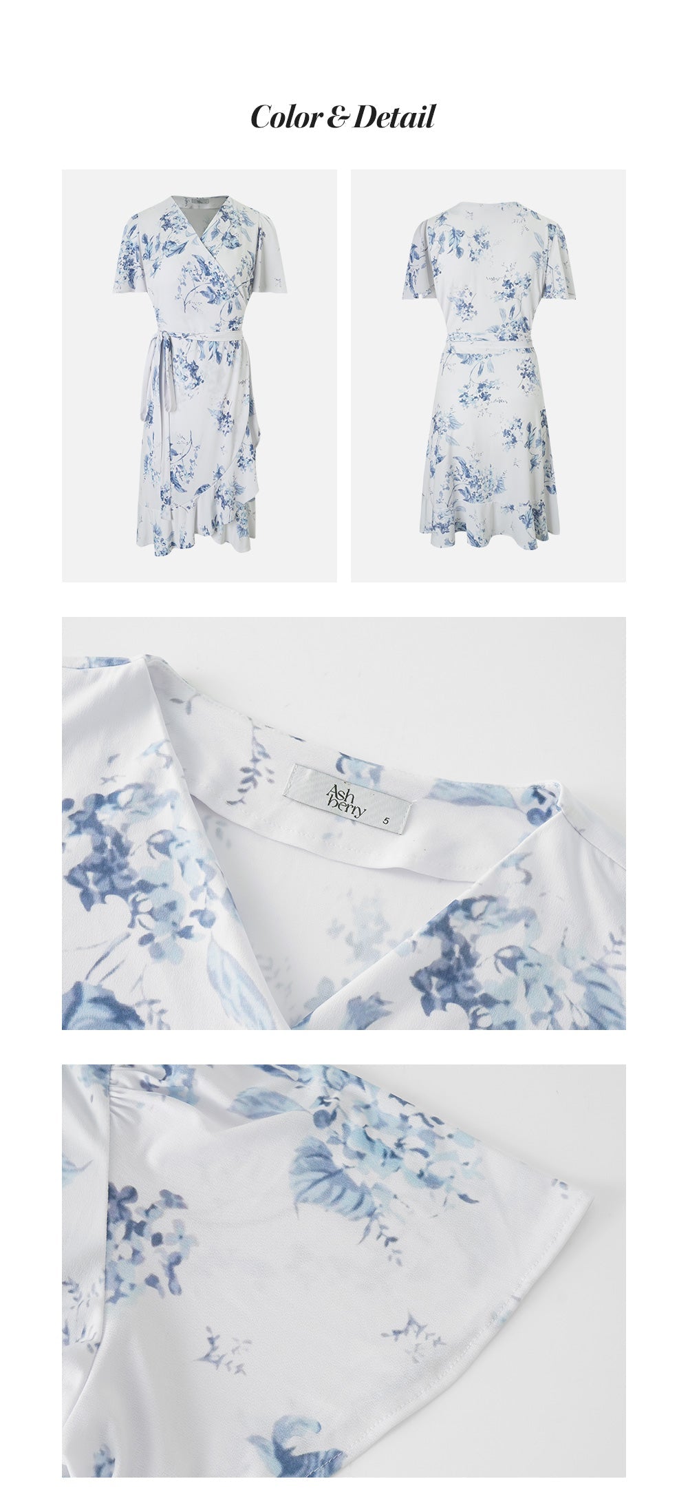 Santorini Wrap Dress (Made to Order)