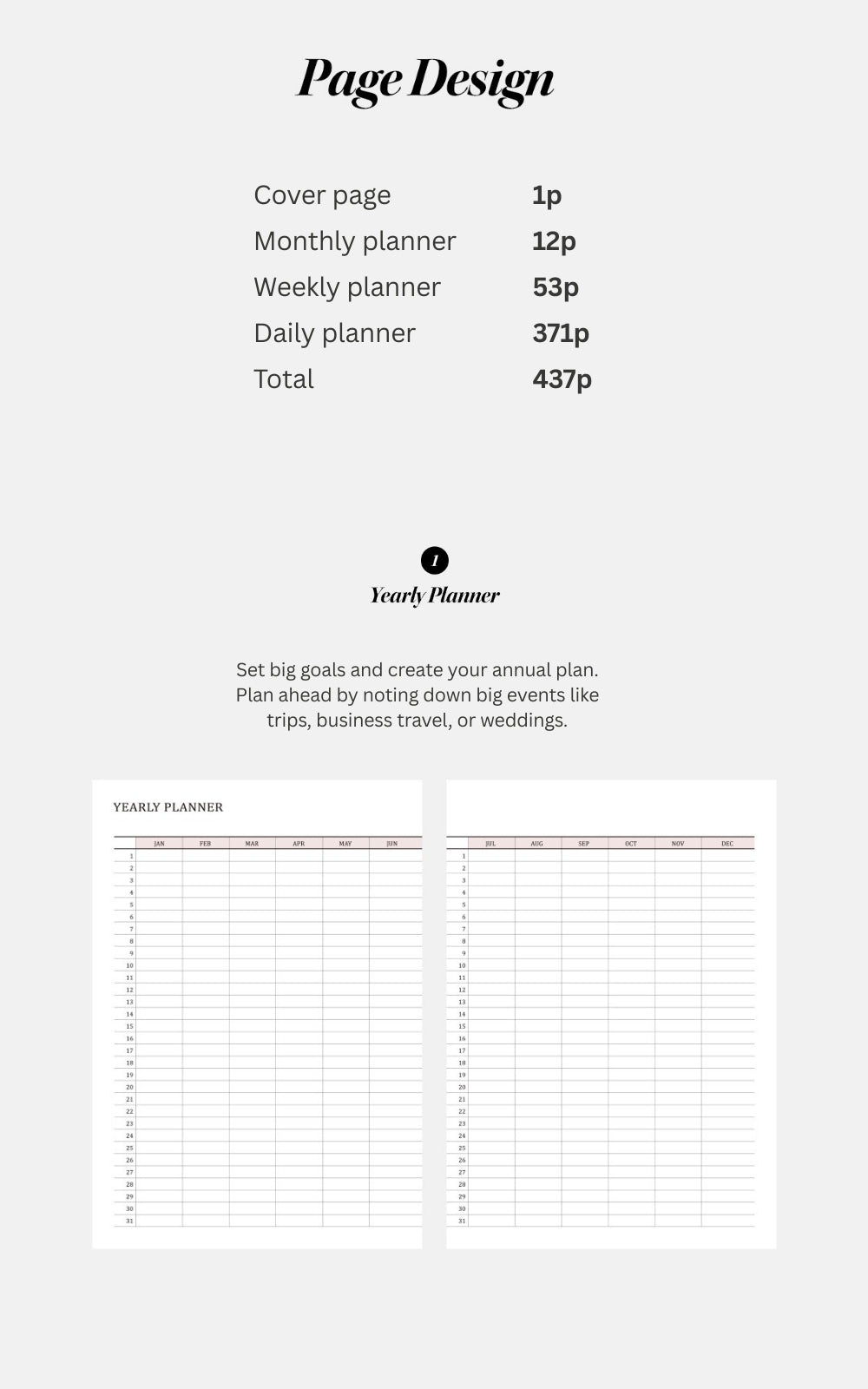 Ashberry Dream Planner Set