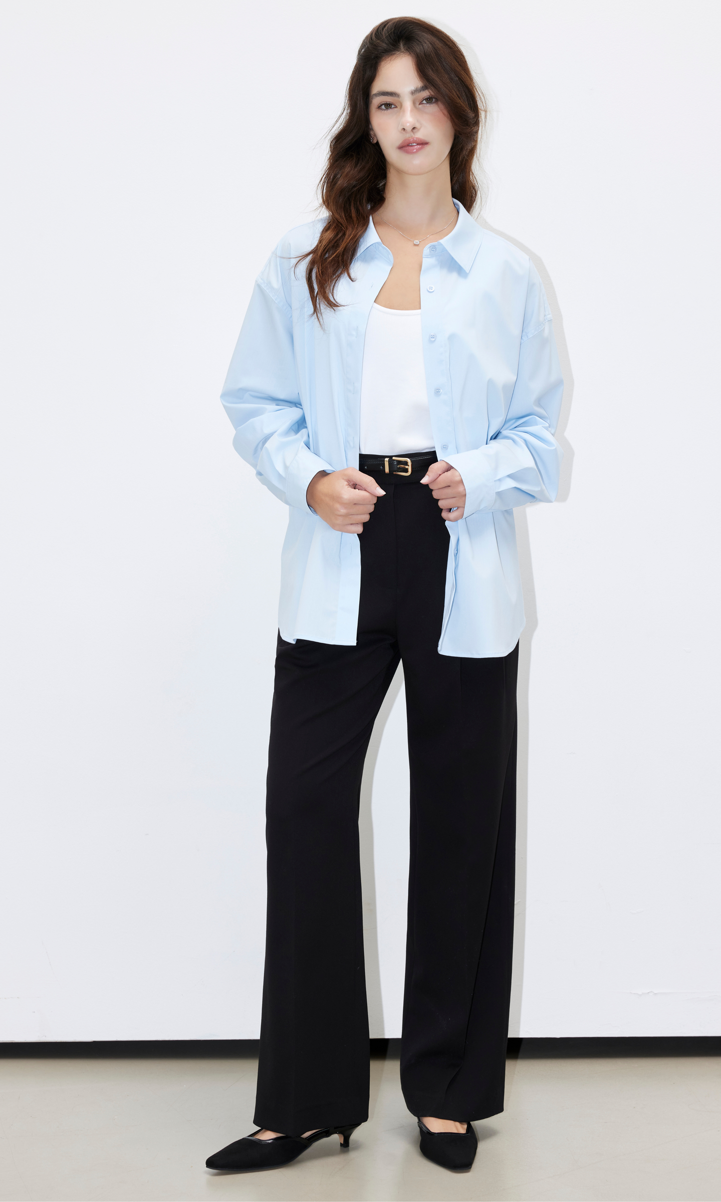 The Eugenia Shirt (Blue)