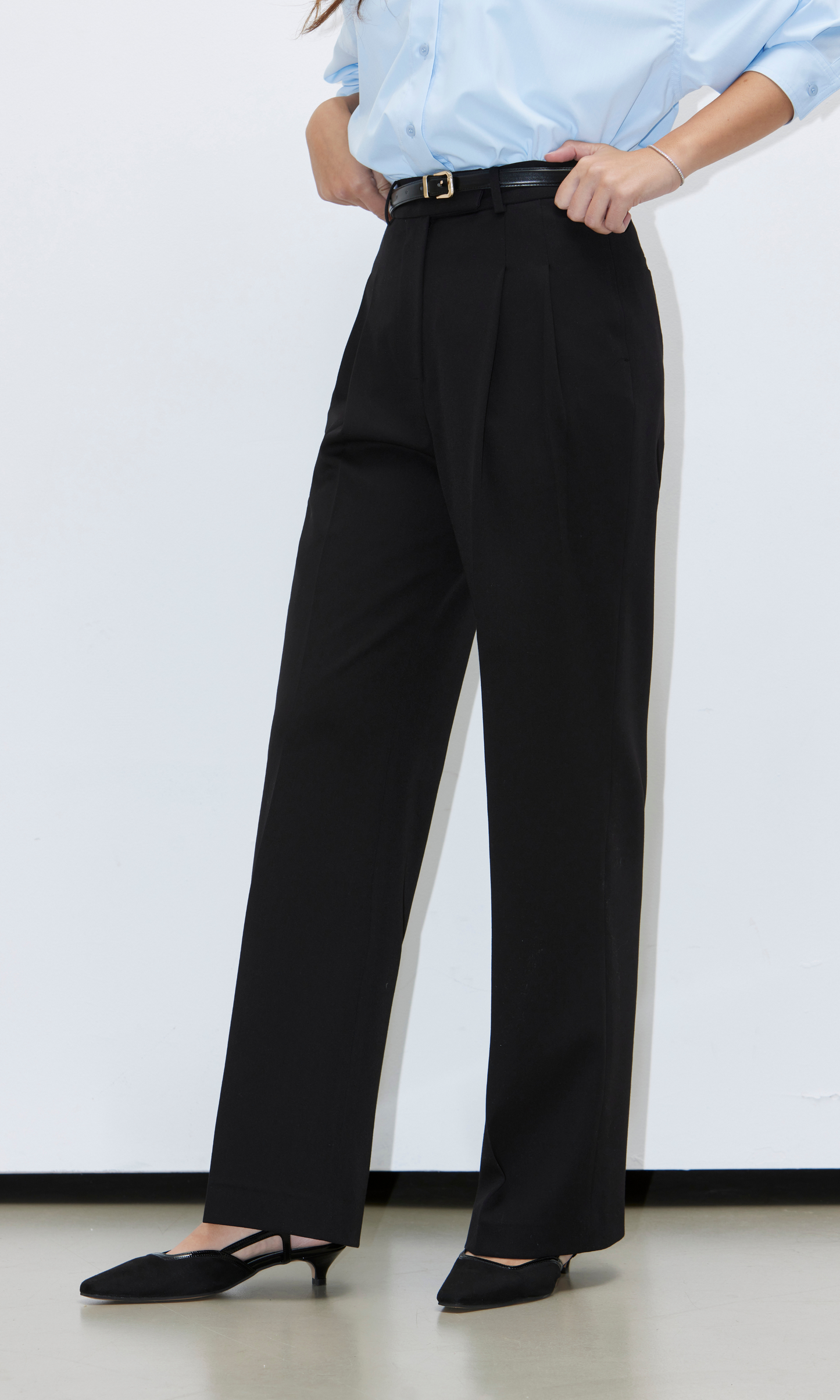 Mayfair Wide Pants (Black)