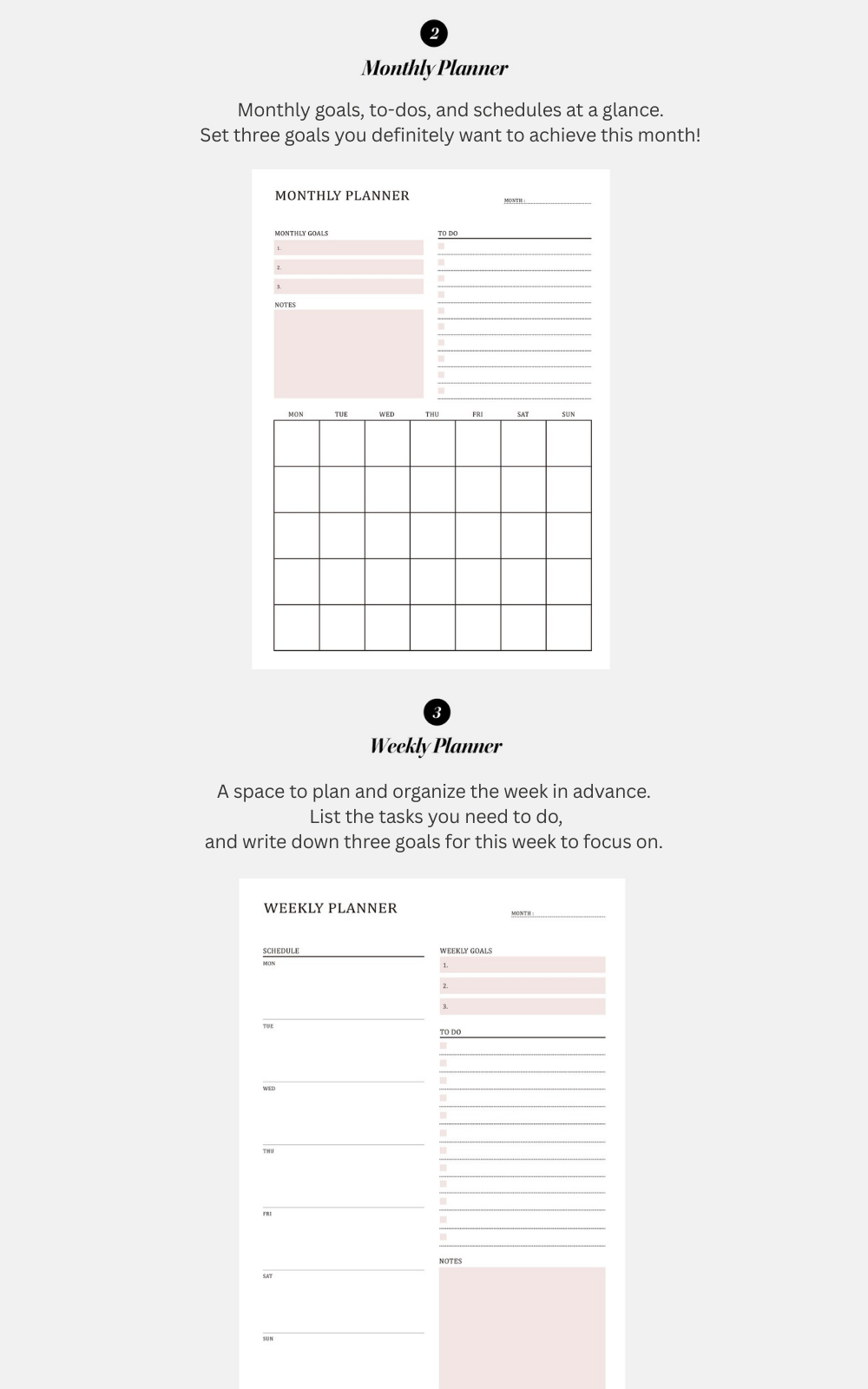 Ashberry Dream Planner Set