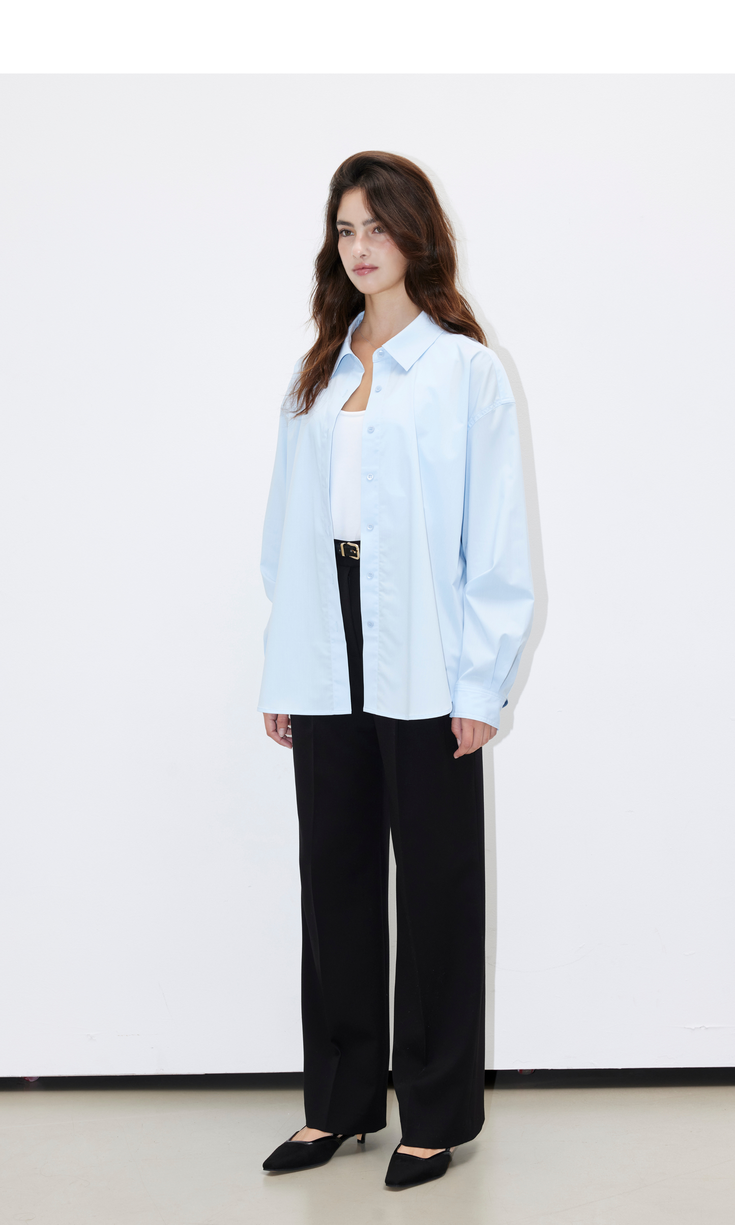 The Eugenia Shirt (Blue)