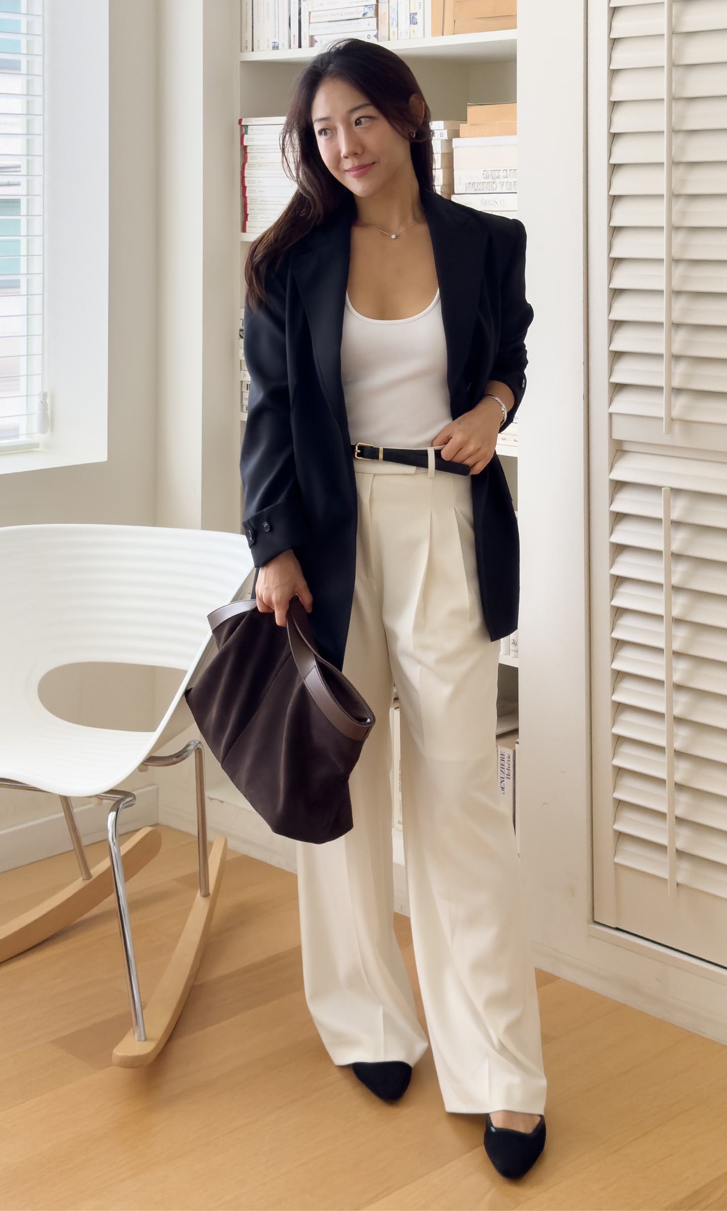 Wool Tailored Overfit Blazer