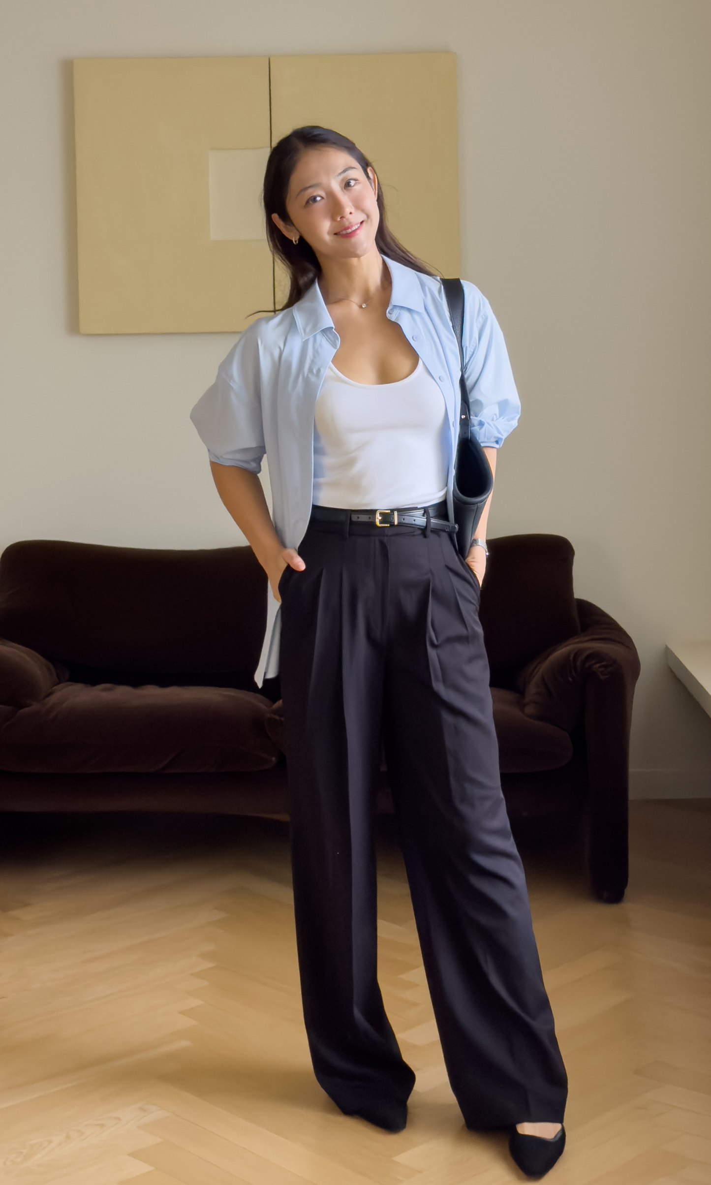 The Eugenia Shirt (Blue)