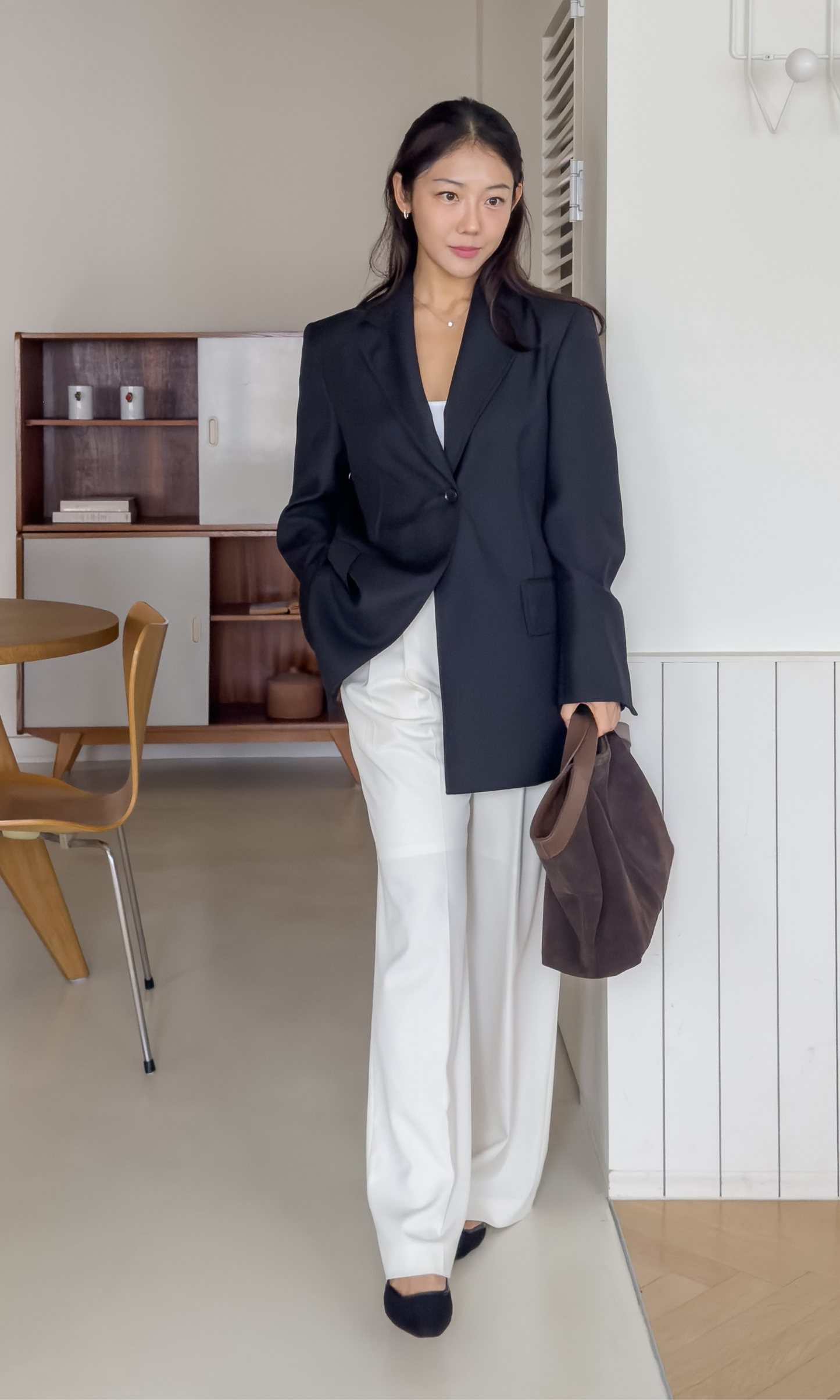 Wool Tailored Overfit Blazer