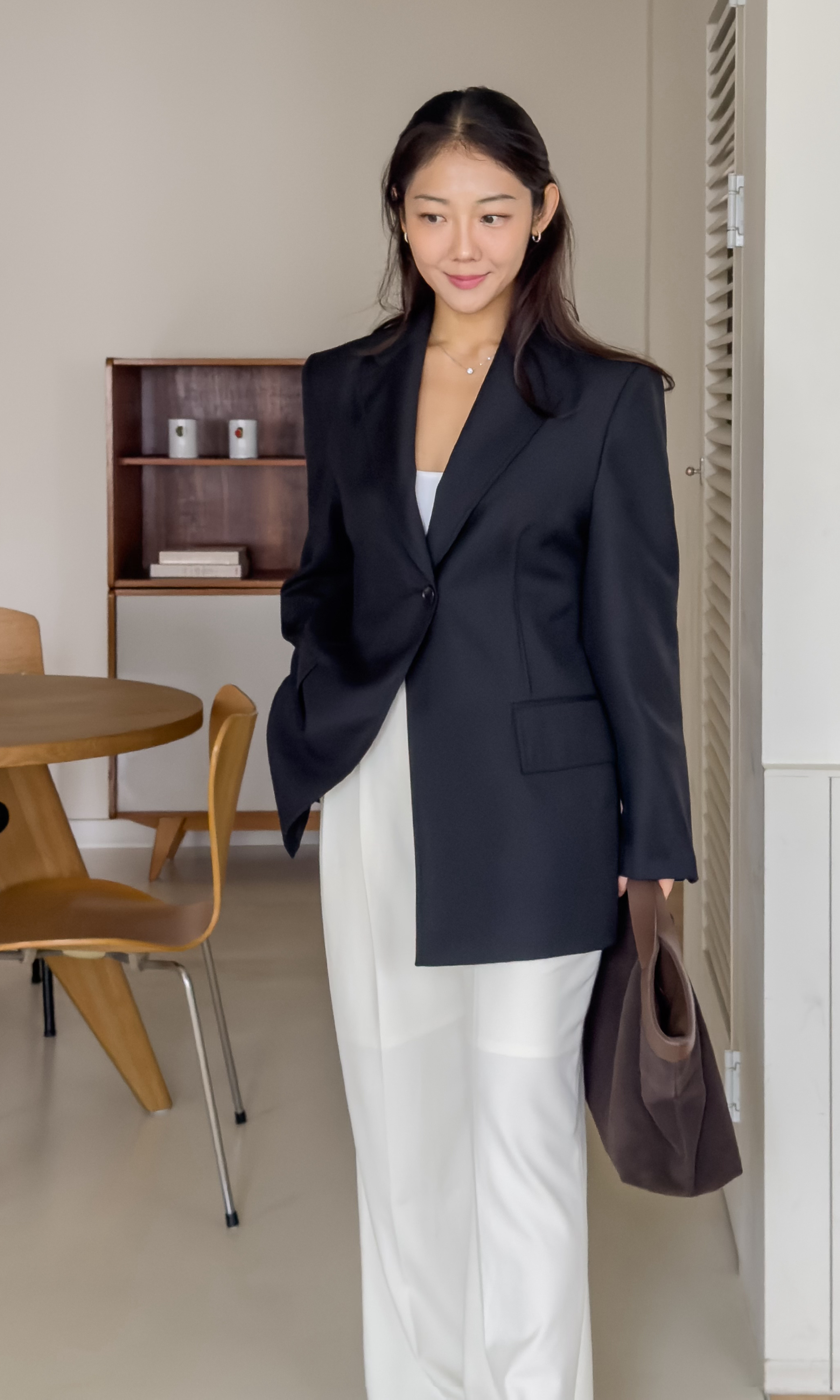 Wool Tailored Overfit Blazer
