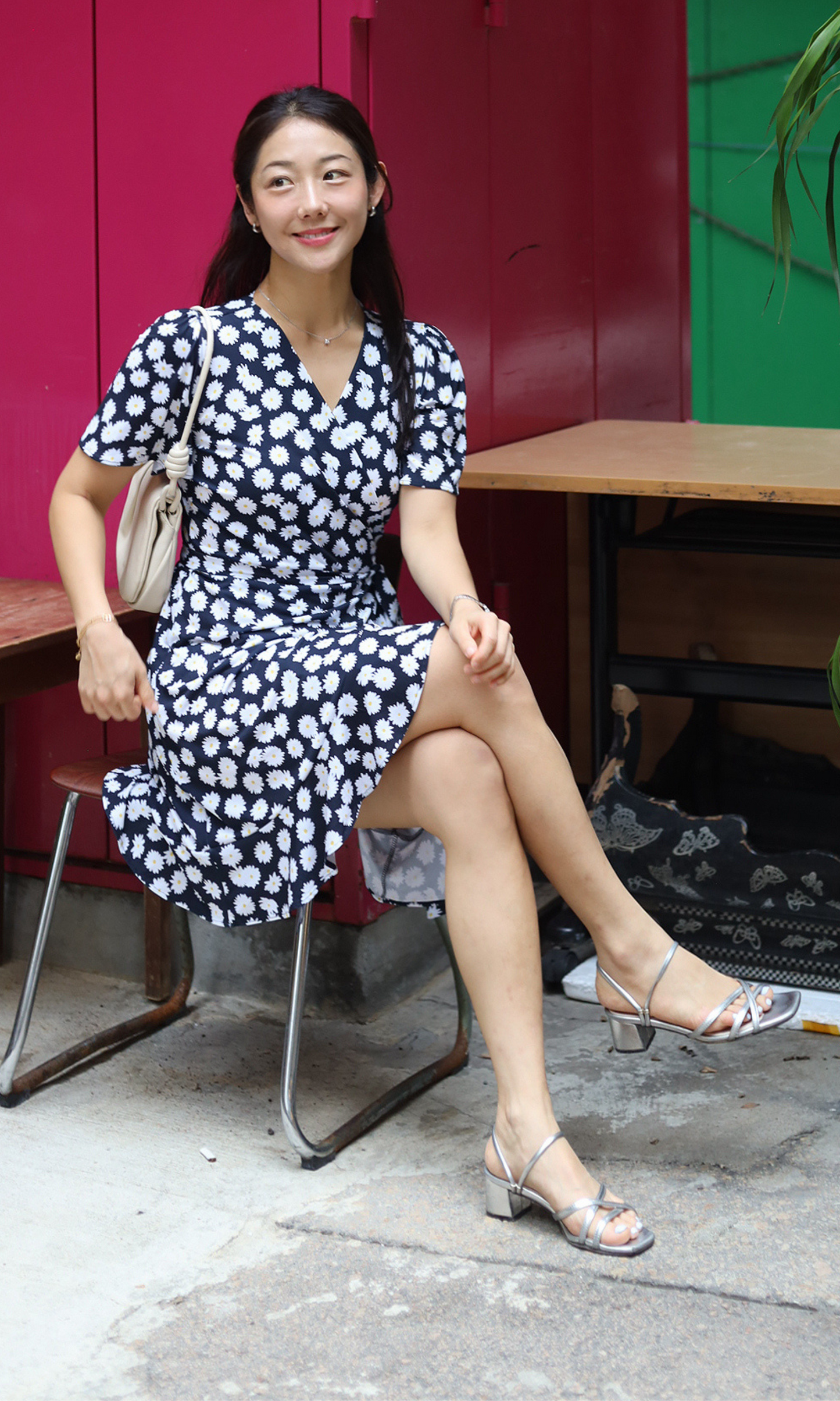 Summer Daisy Wrap Dress (Made to Order)