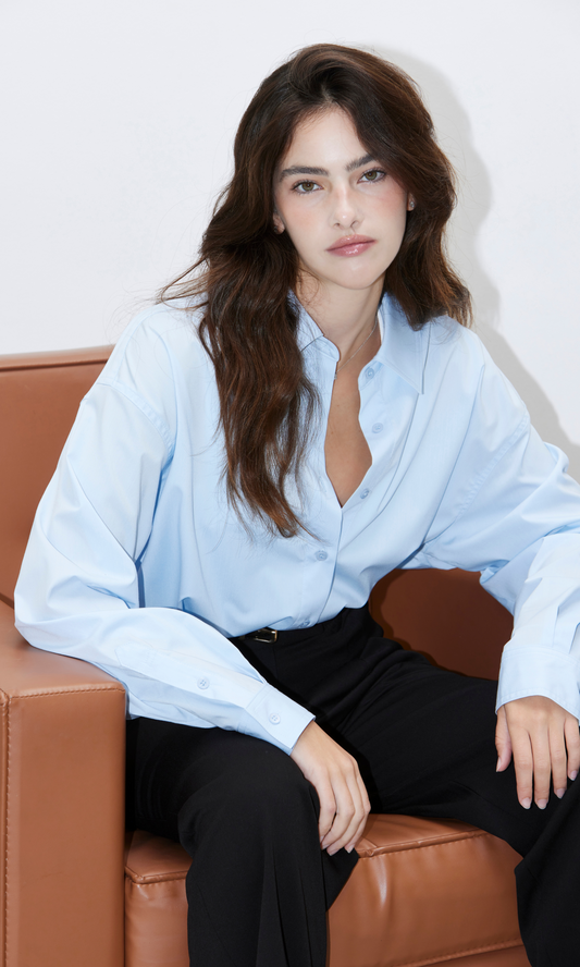 The Eugenia Shirt (Blue)
