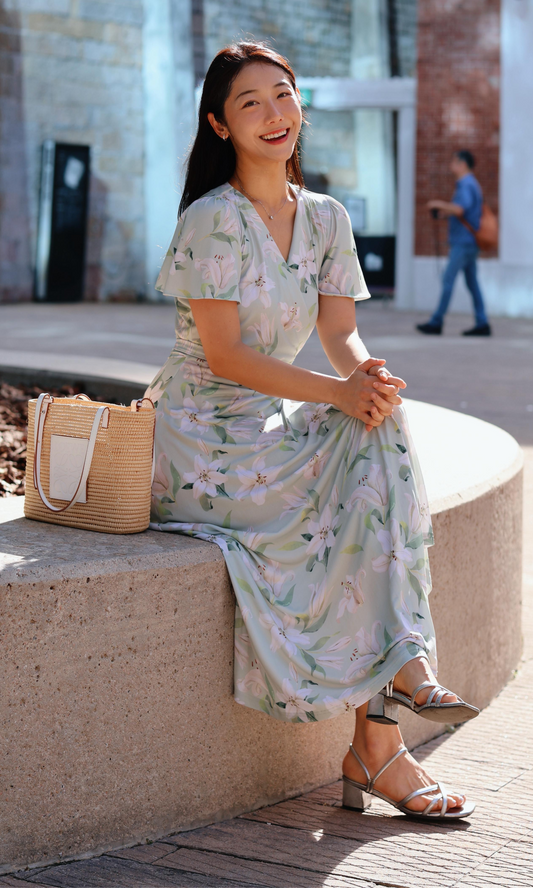 Lilya Wrap Dress (Made to Order)