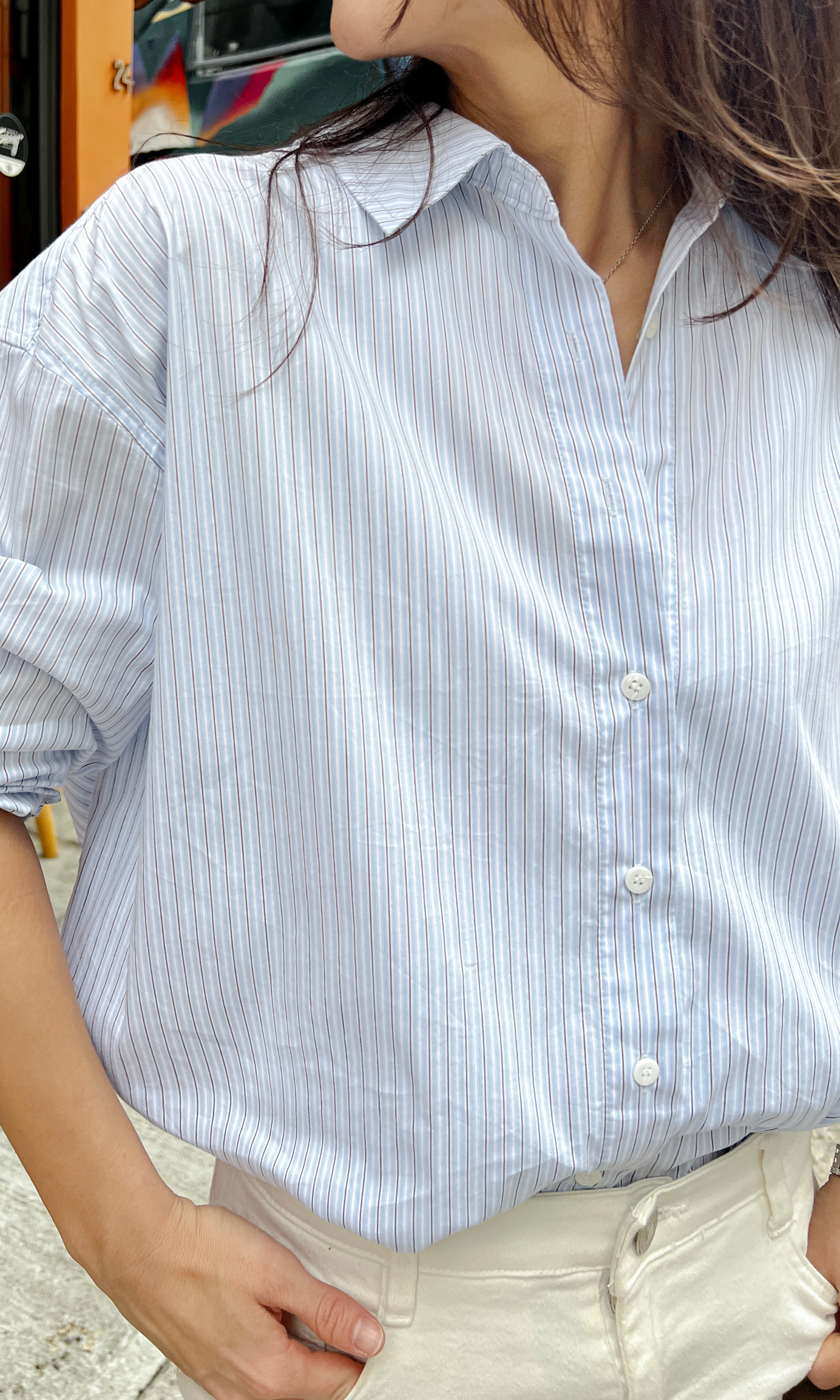 The Eugenia Striped Shirt