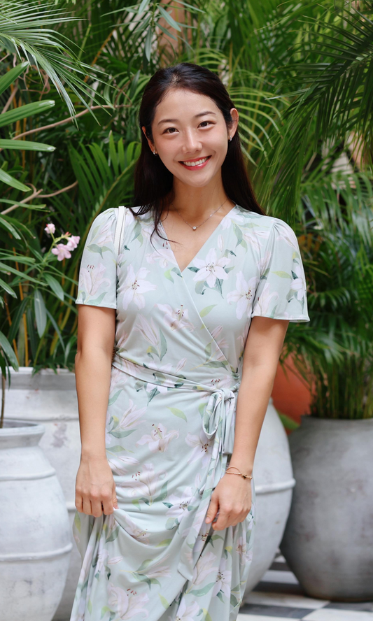 Lilya Wrap Dress (Ready to Wear)