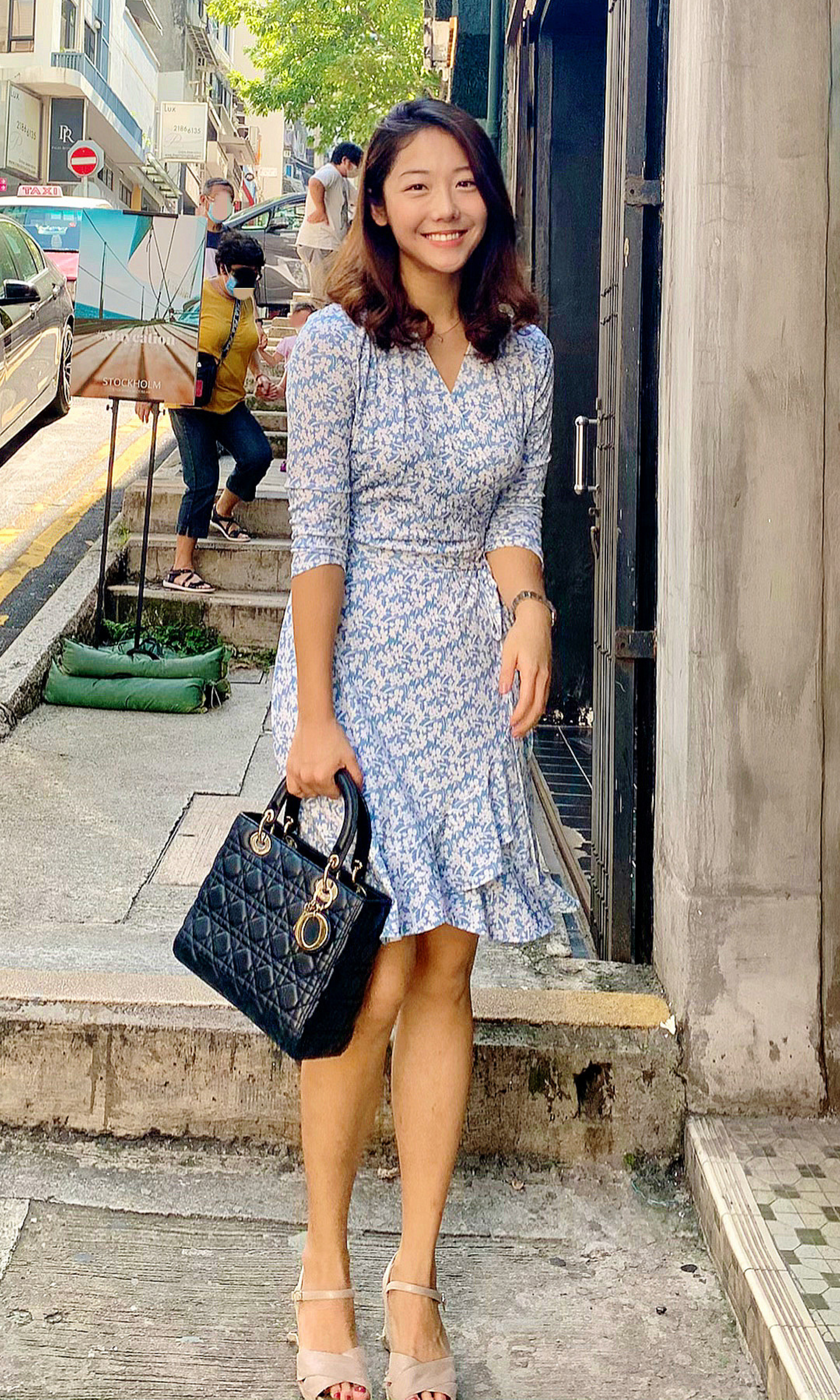 Fresh Ruffle Wrap Dress