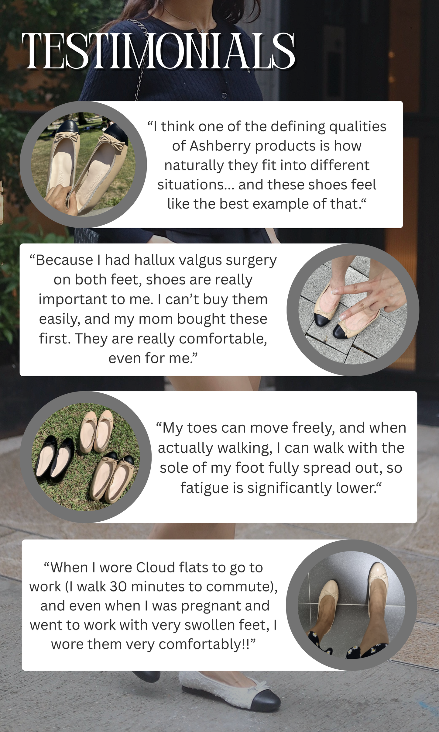 Metallic Silver Cloud Flats