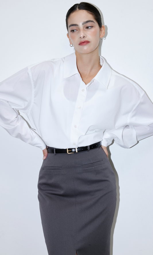 The Eugenia Shirt (White)