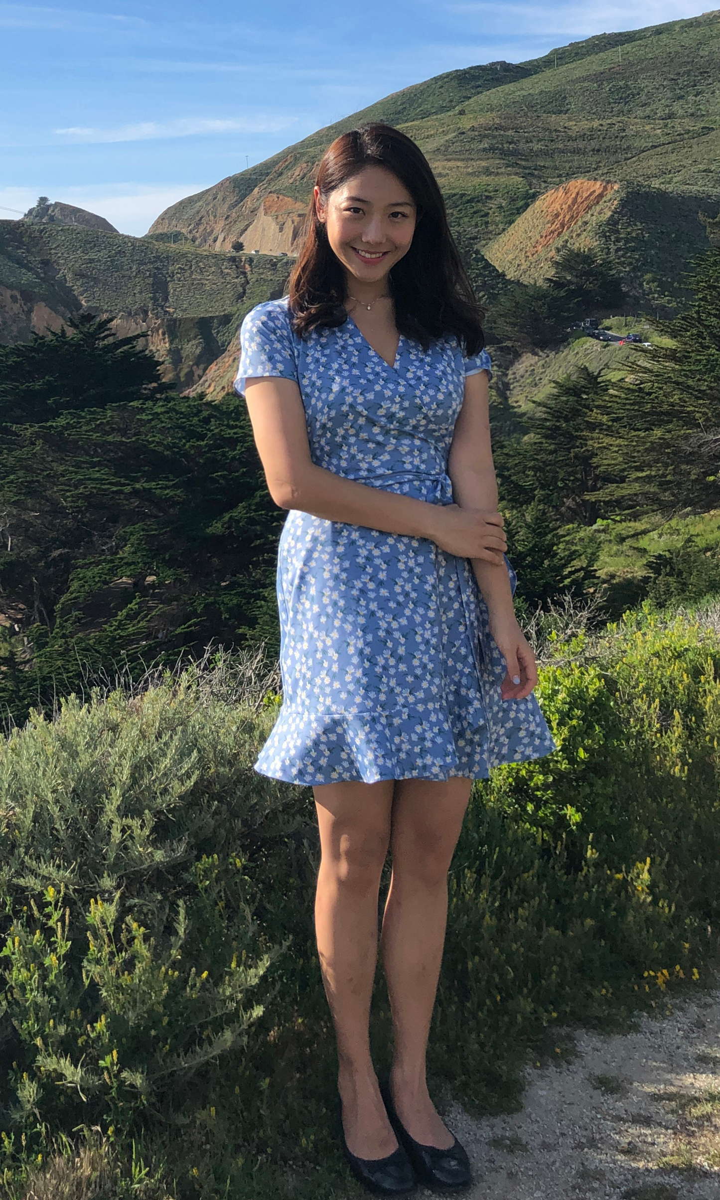 Daisy Ruffle Wrap Dress