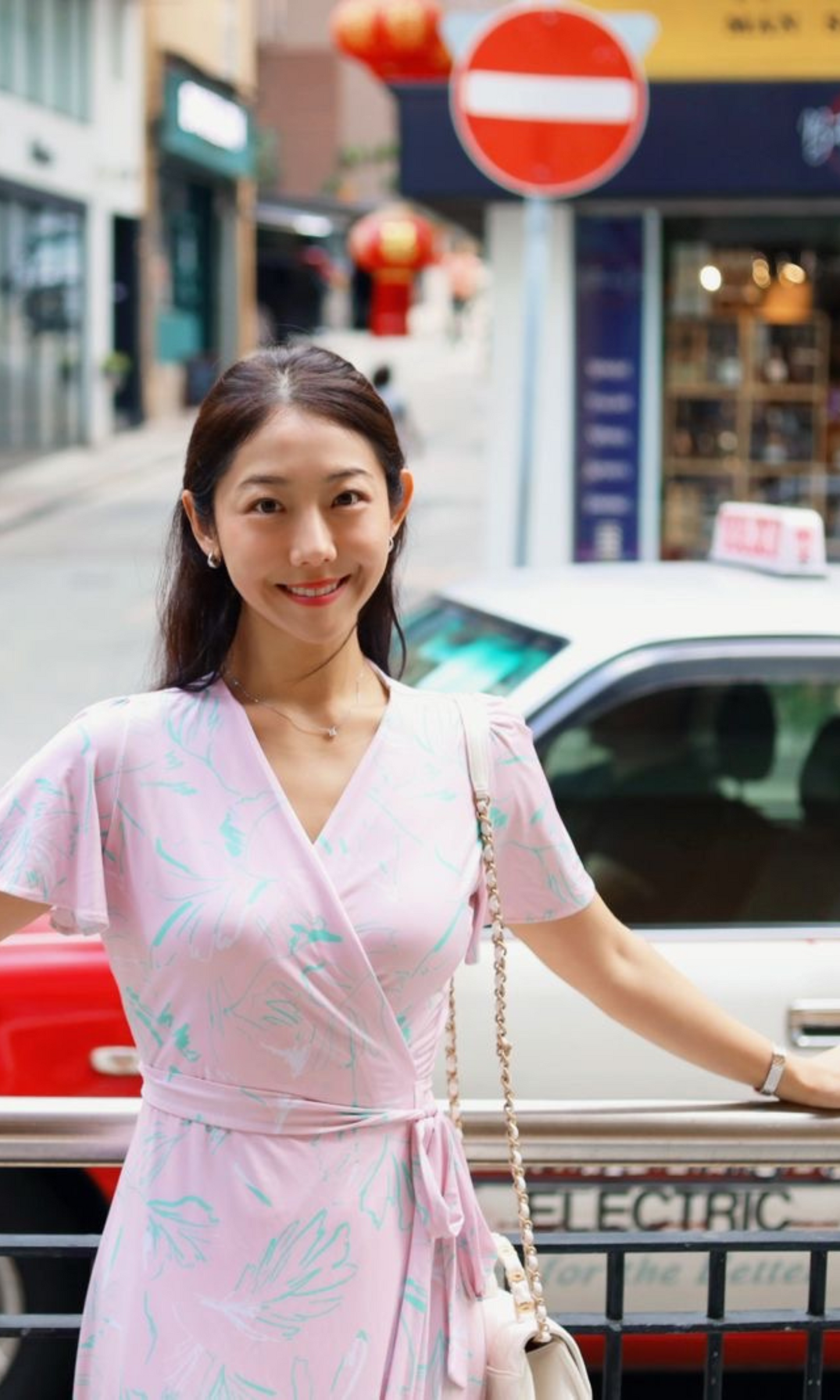 Pink Niseko Wrap Dress (Ready to Wear)