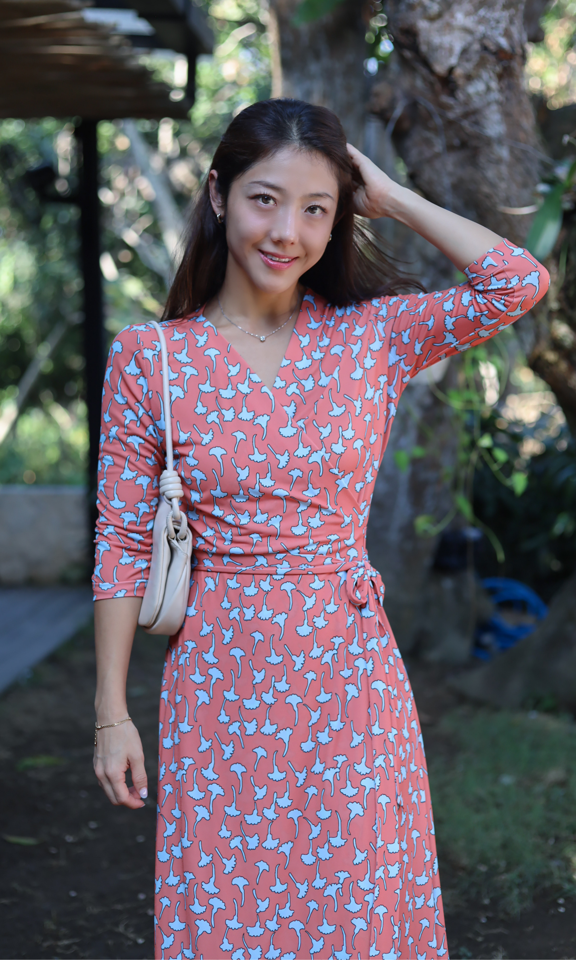 珊瑚花園綁帶洋裝（接單訂製）