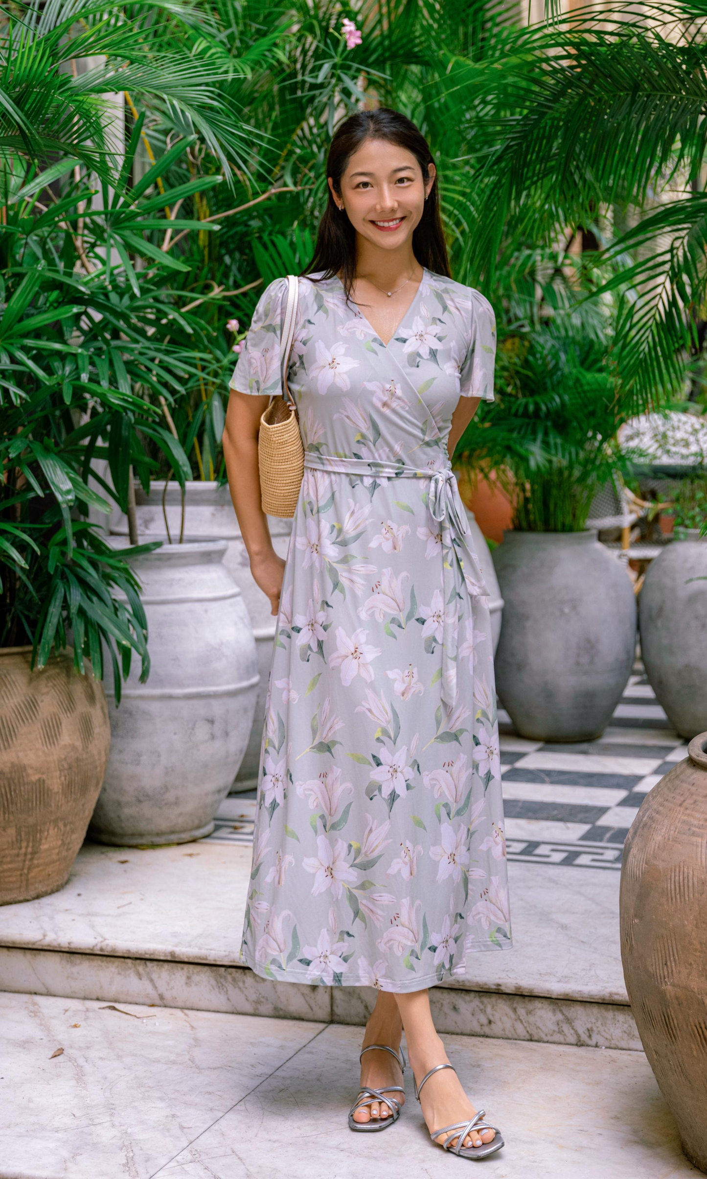 Lilya Wrap Dress (Made to Order)