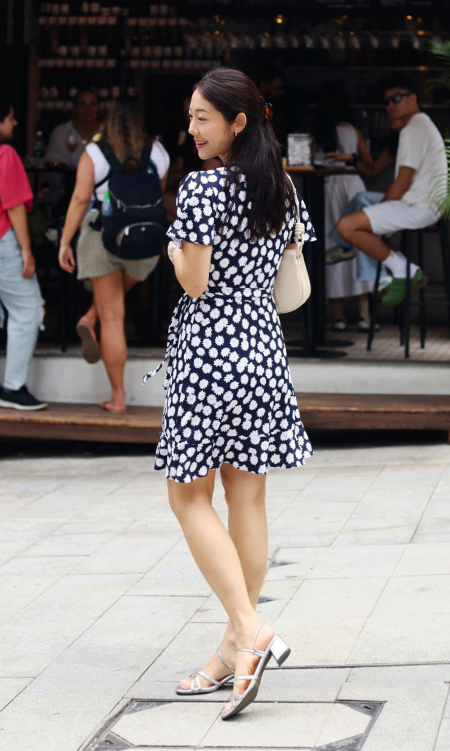 Summer Daisy Wrap Dress (Made to Order)