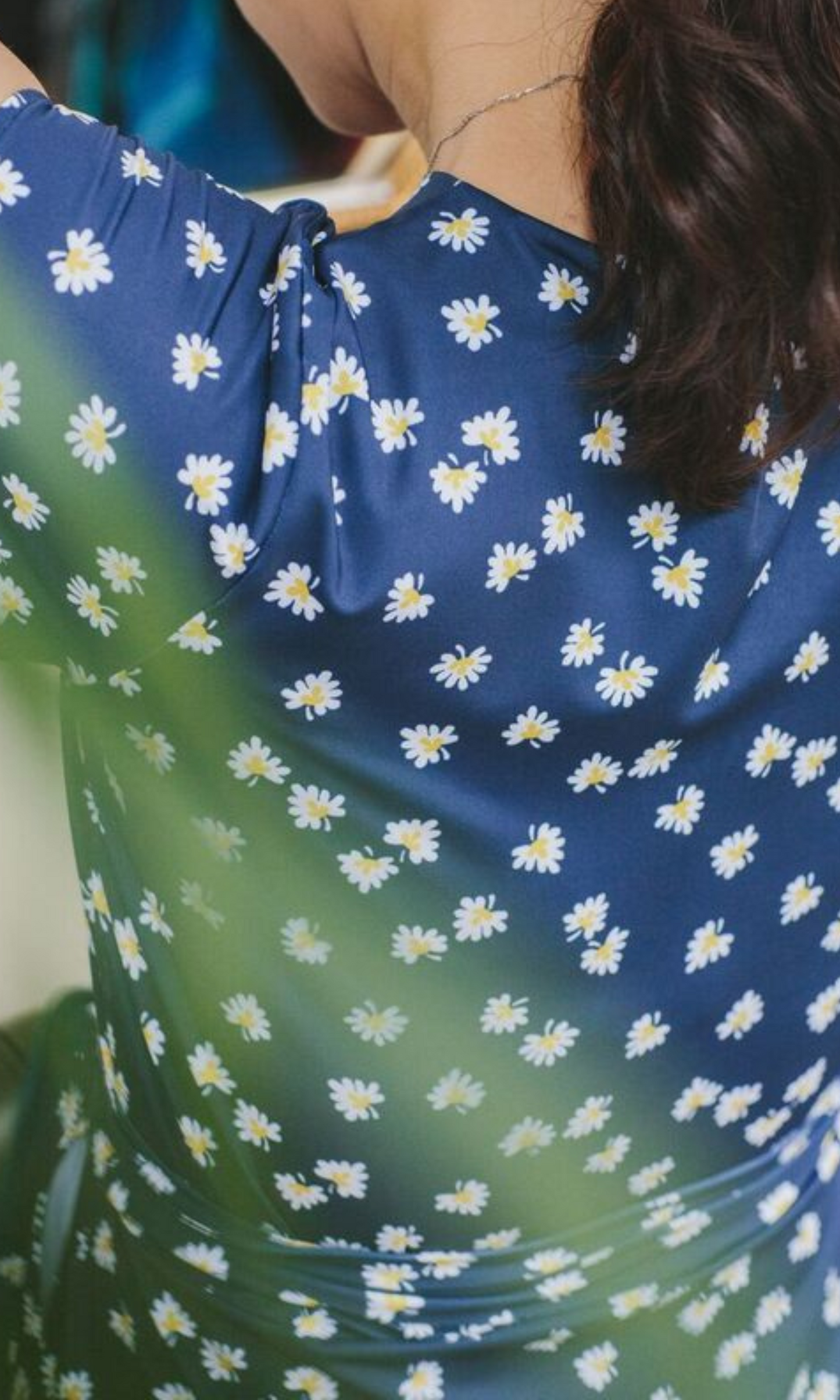 Daisy Ruffle Wrap Dress