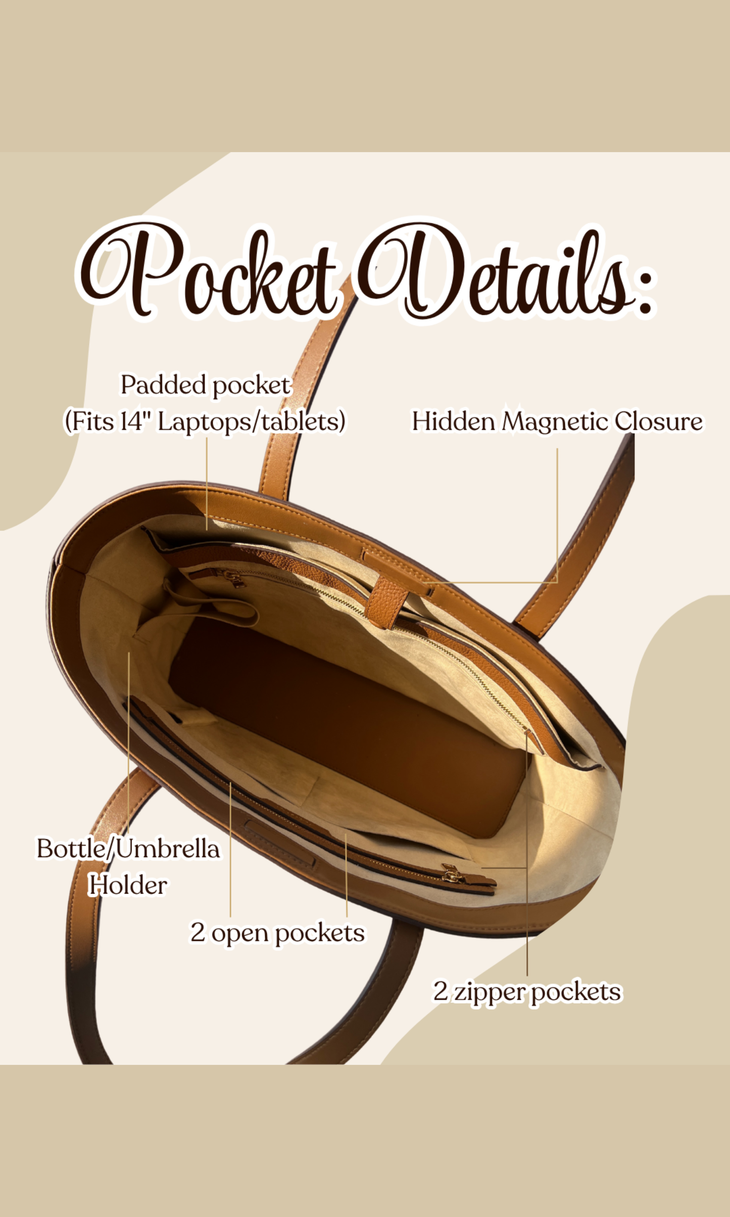 Ashberry Smart Tote Bag