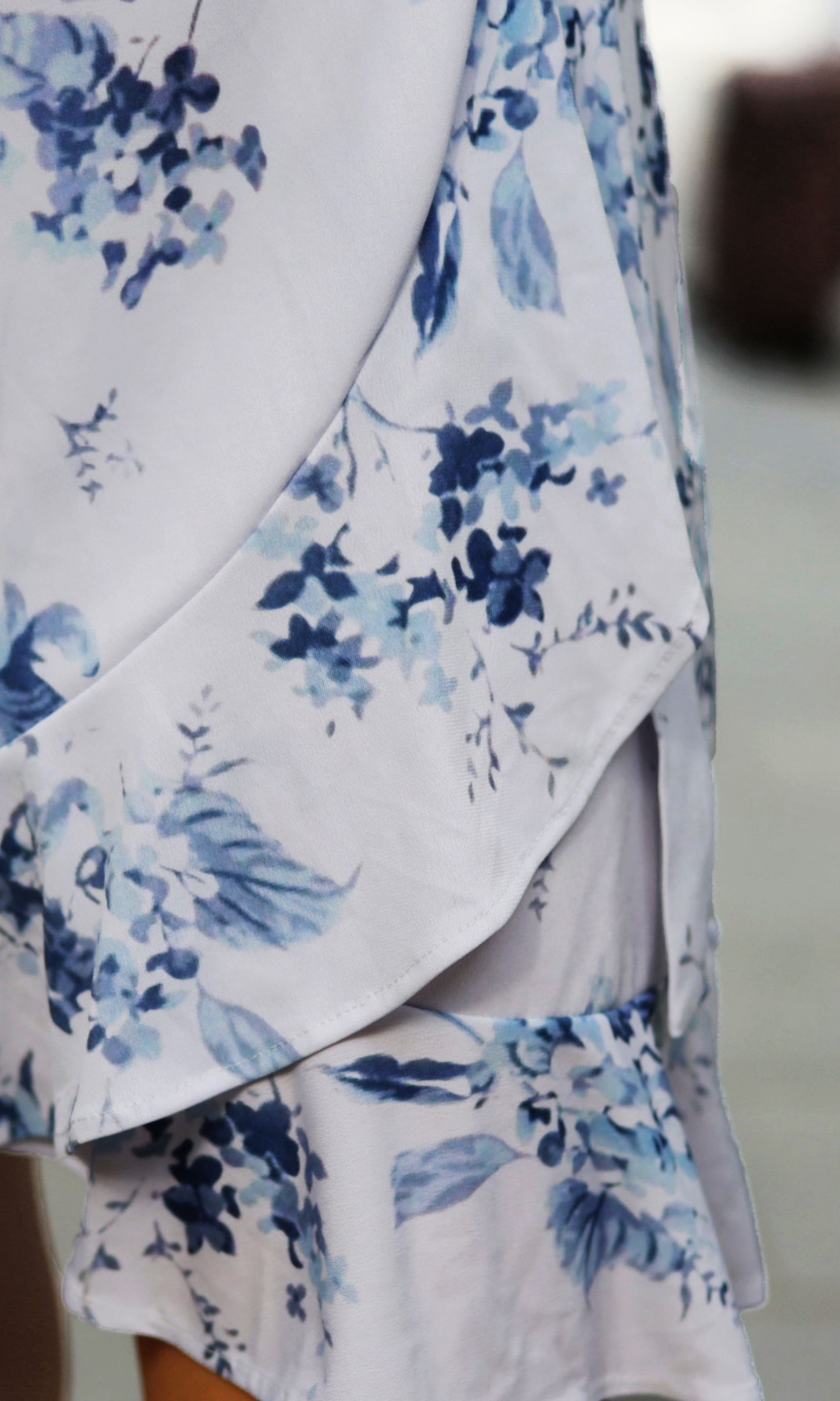 Santorini Wrap Dress (Made to Order)