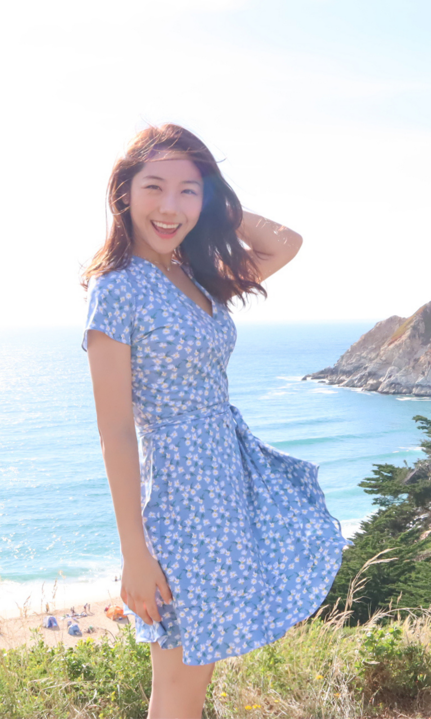 Daisy Ruffle Wrap Dress