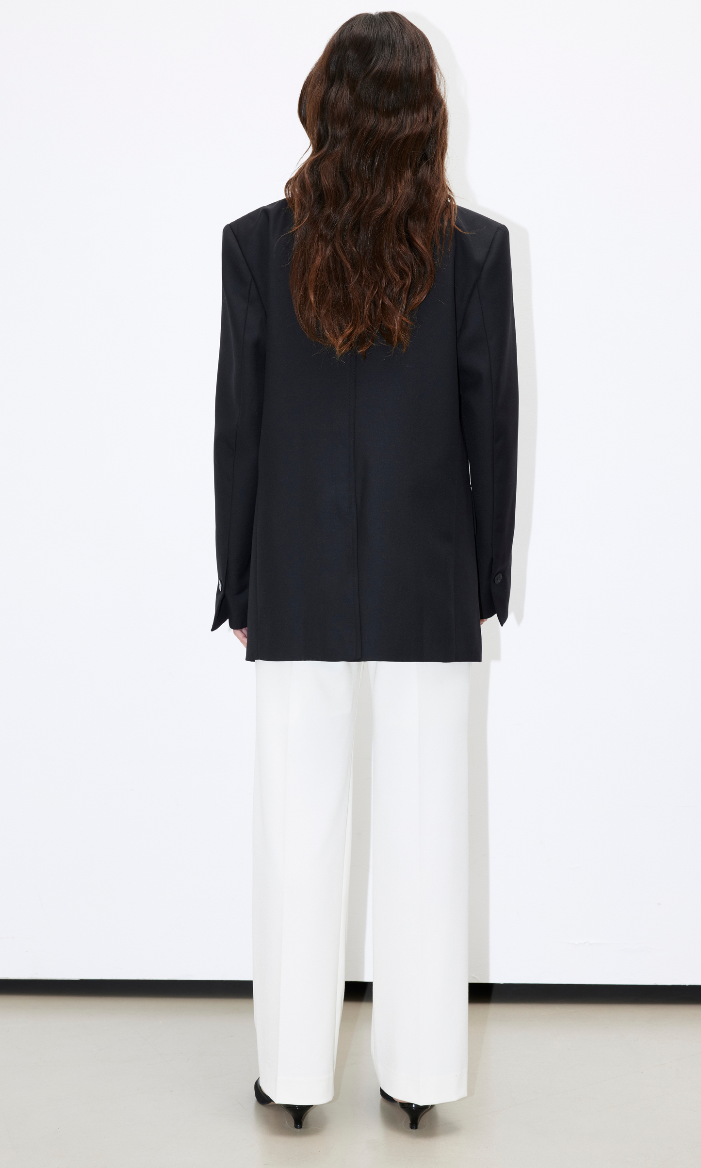 Wool Tailored Overfit Blazer