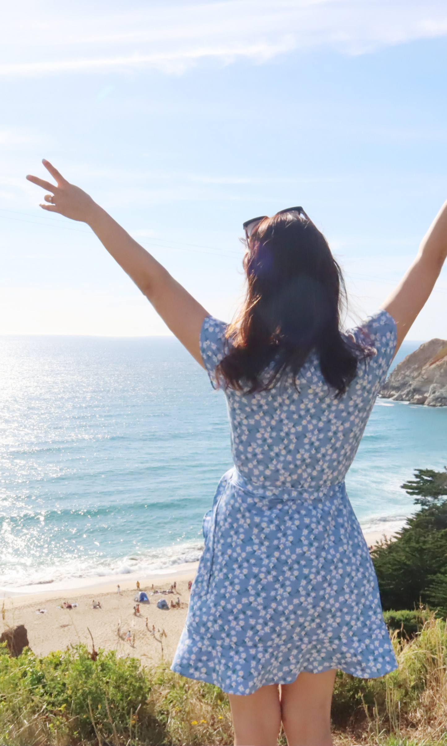 Daisy Ruffle Wrap Dress