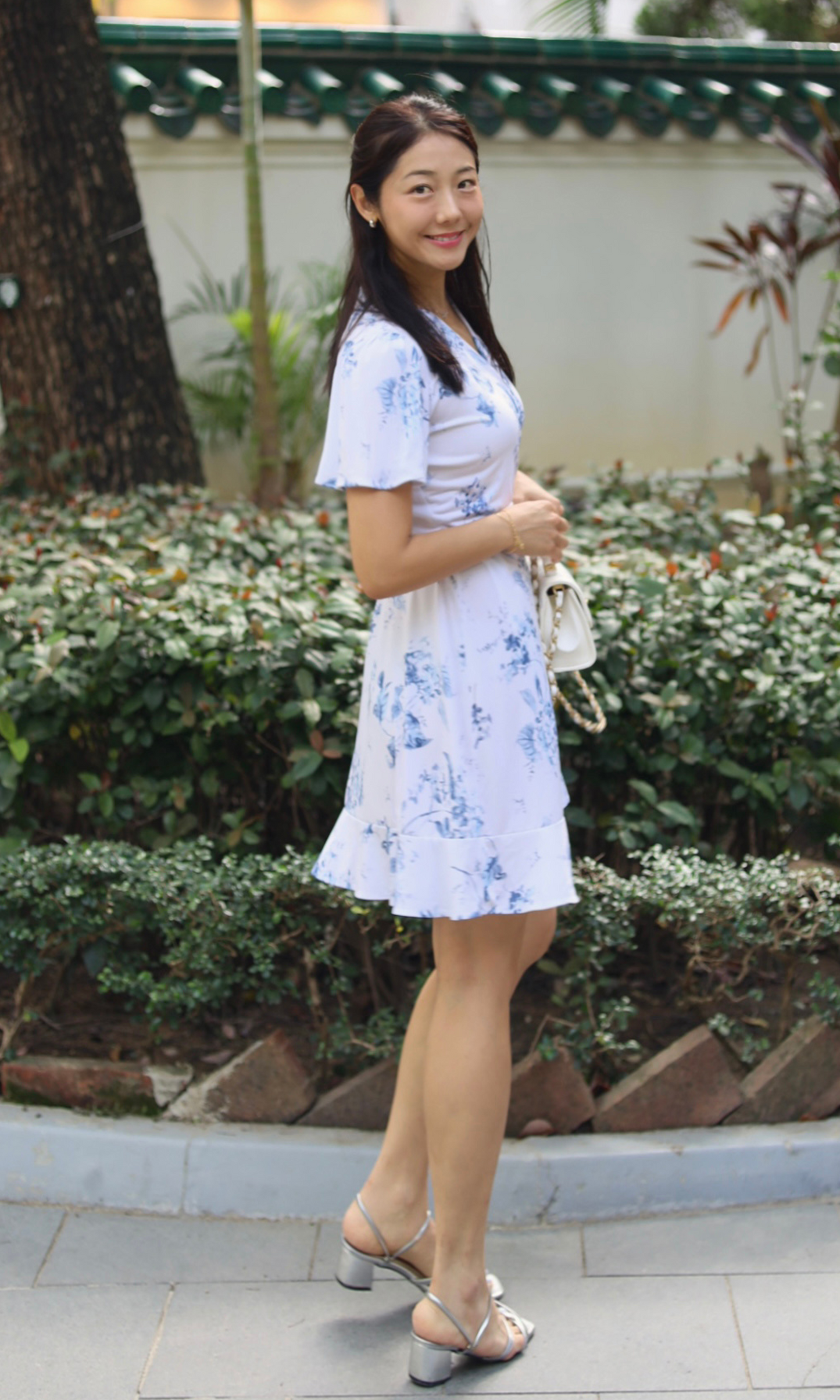 Santorini Wrap Dress (Made to Order)