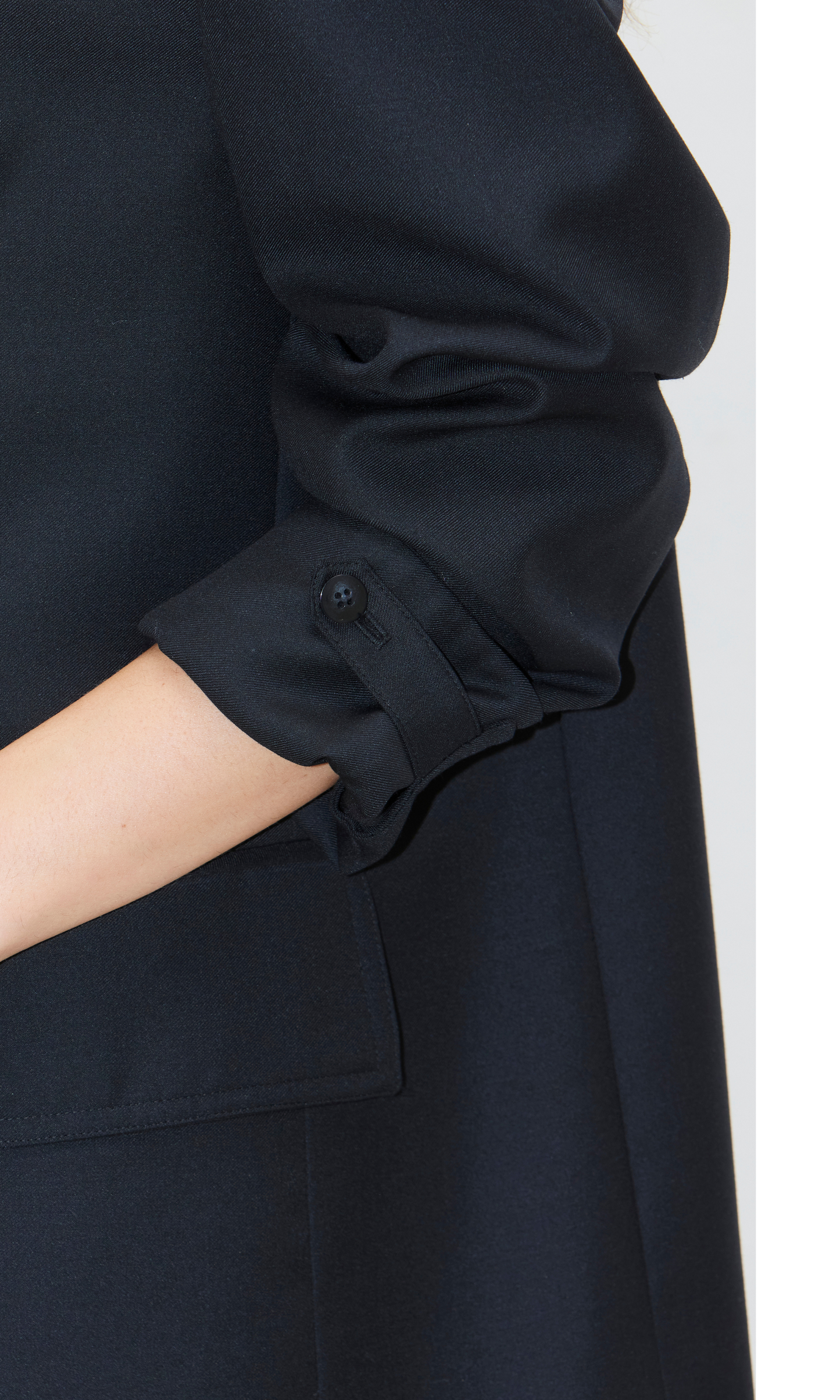 Wool Tailored Overfit Blazer