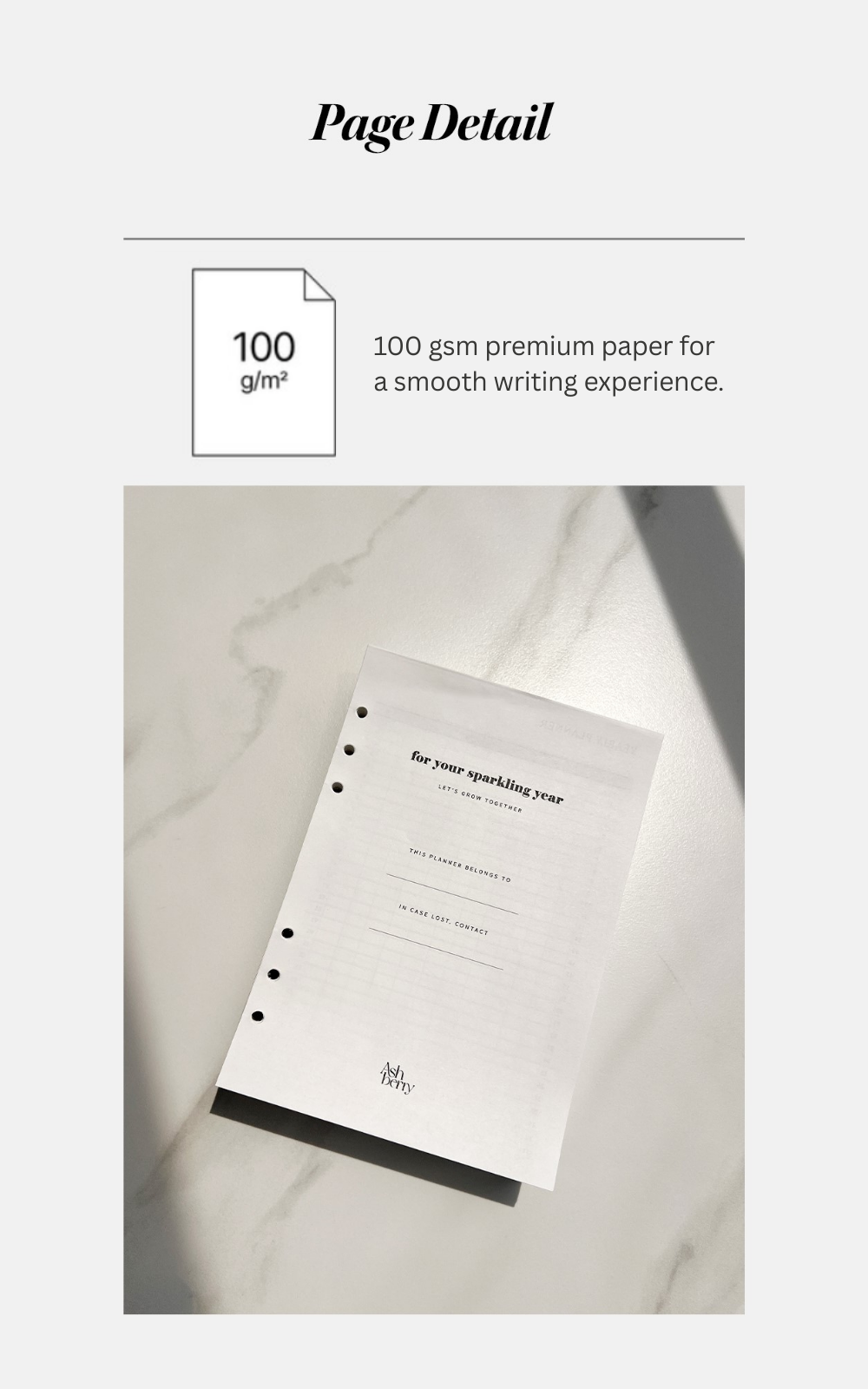 Ashberry Dream Planner Set