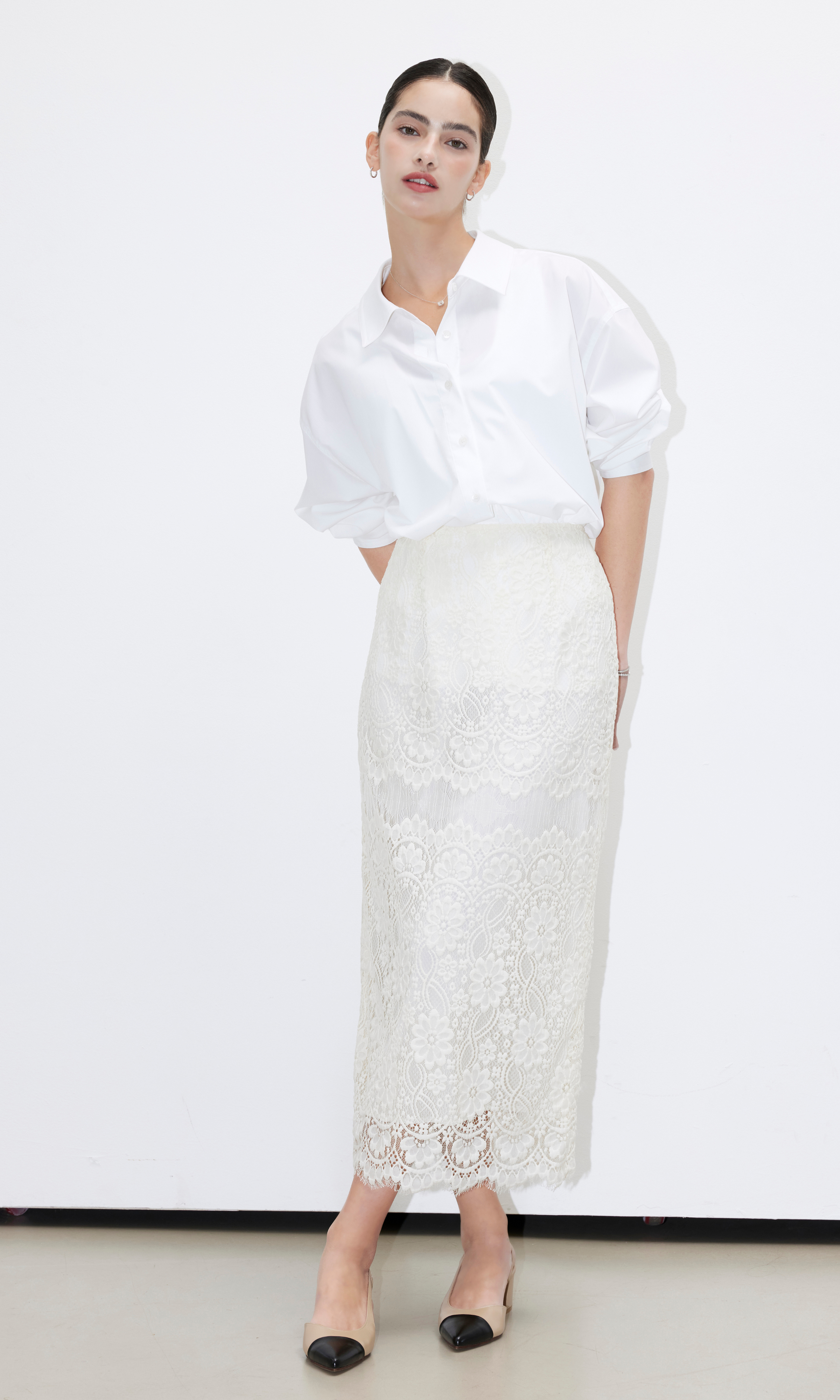 The Eugenia Shirt (White)