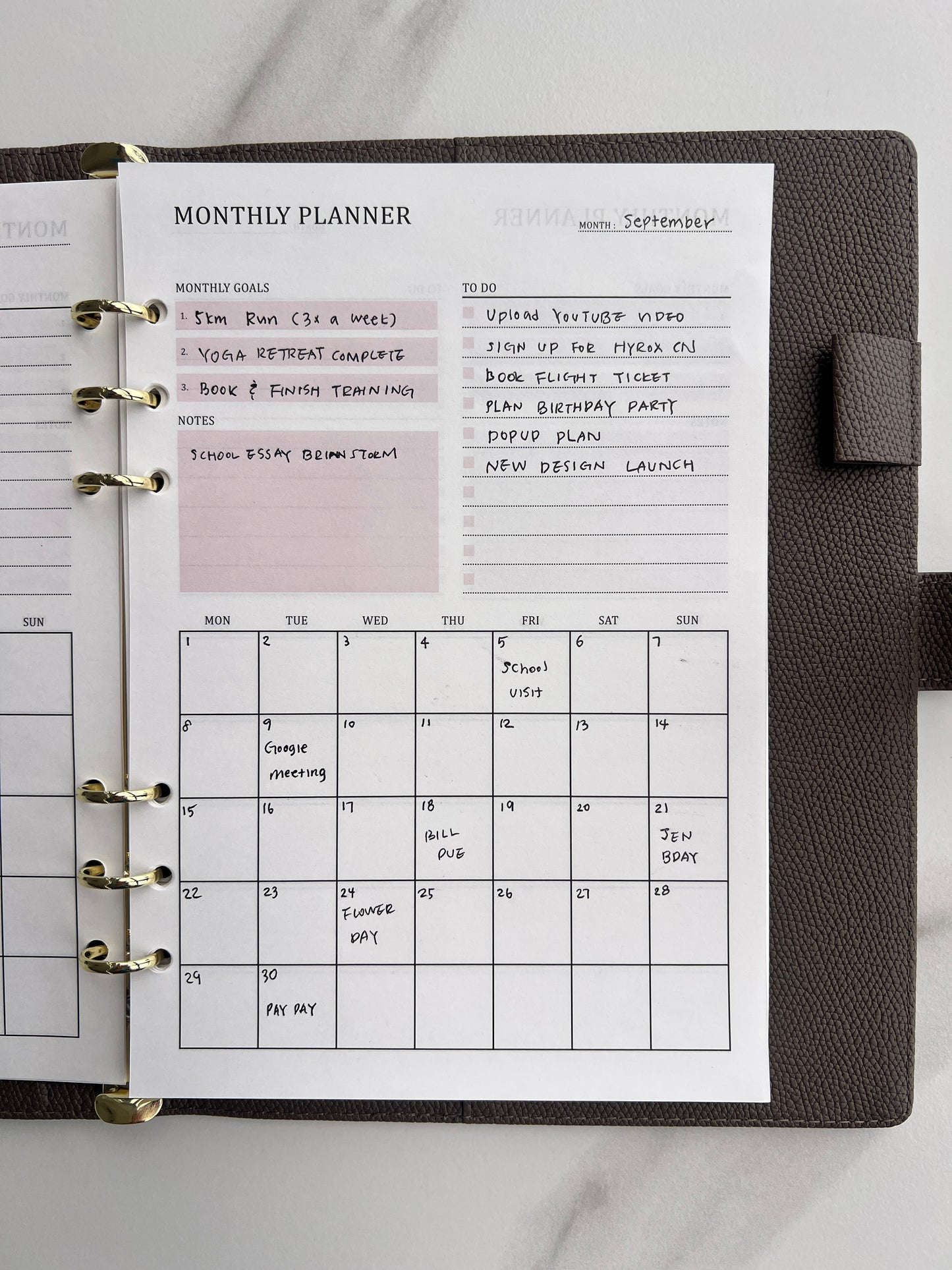 Ashberry Dream Planner Set